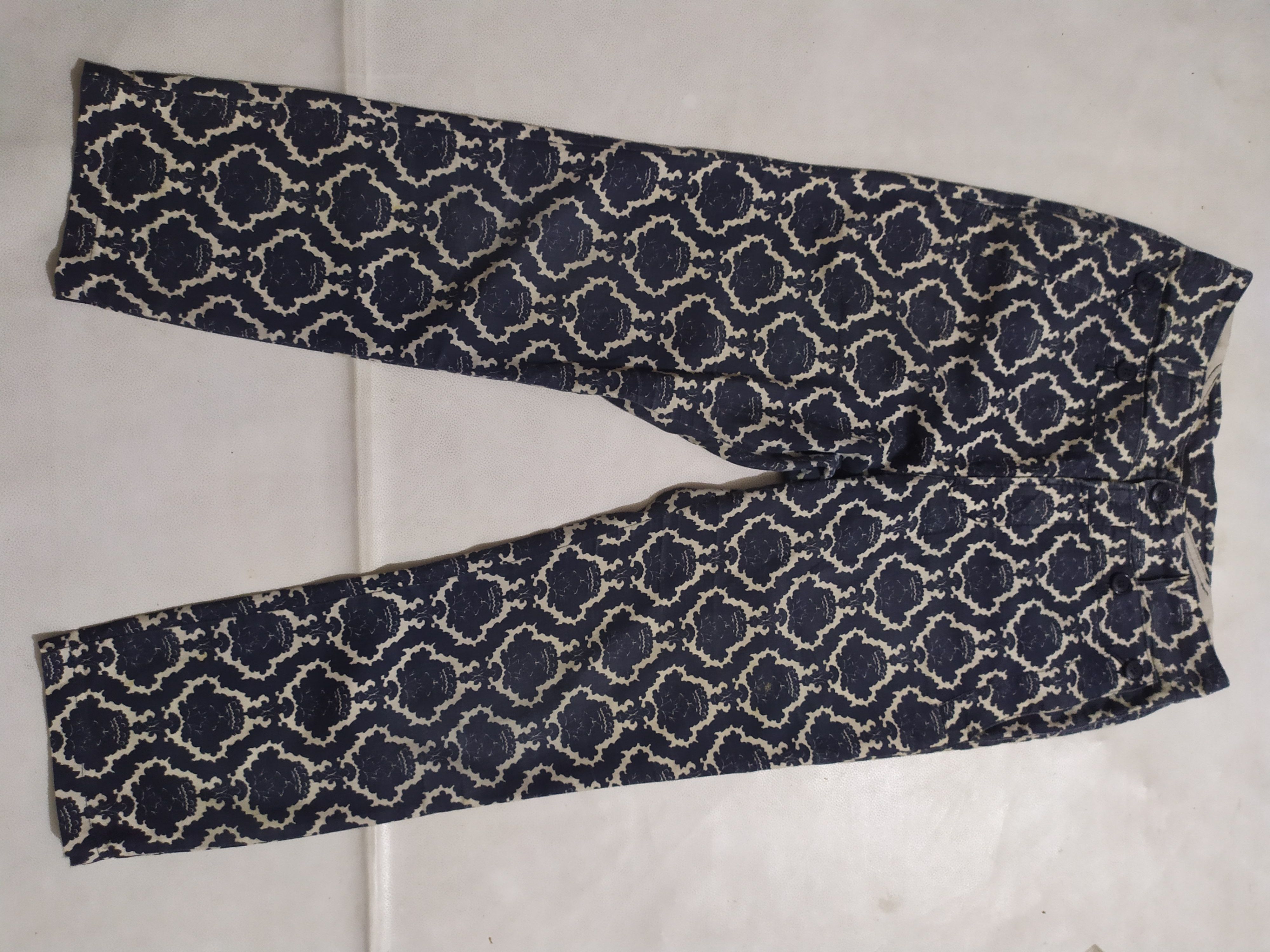 image of Cabane De Zucca x Issey Miyake Zucca By Issey Miyake Fullprint Pants in Mix, Men's (Size 28)