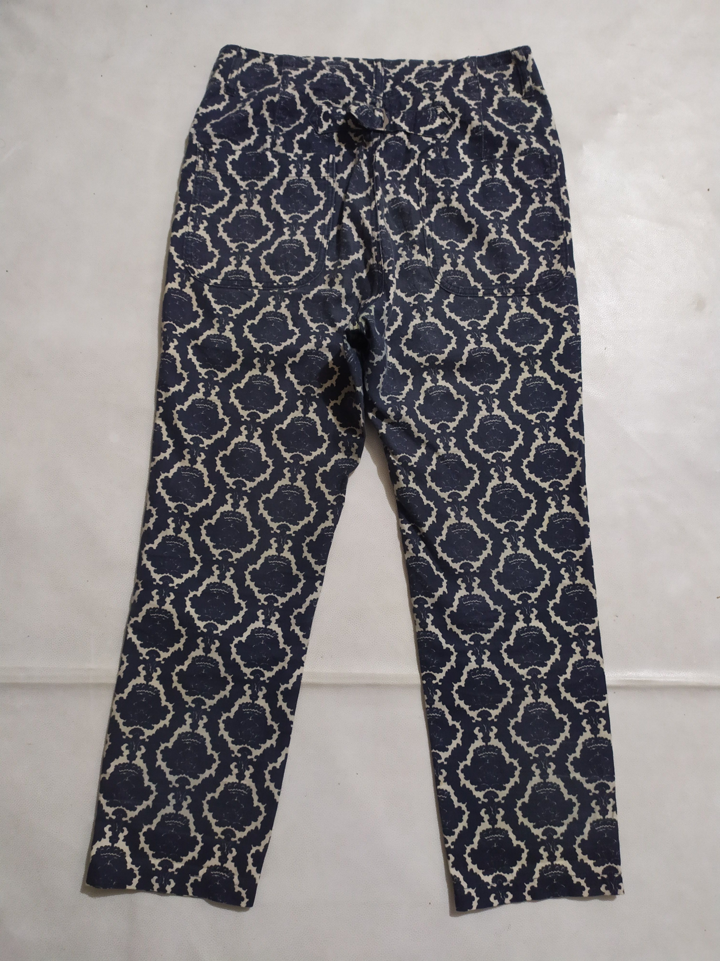 CABANE de ZUCCa × Issey Miyake 🔥Zucca By Issey miyake Fullprint Pants Size US 28 / EU 44 - 6 Thumbnail