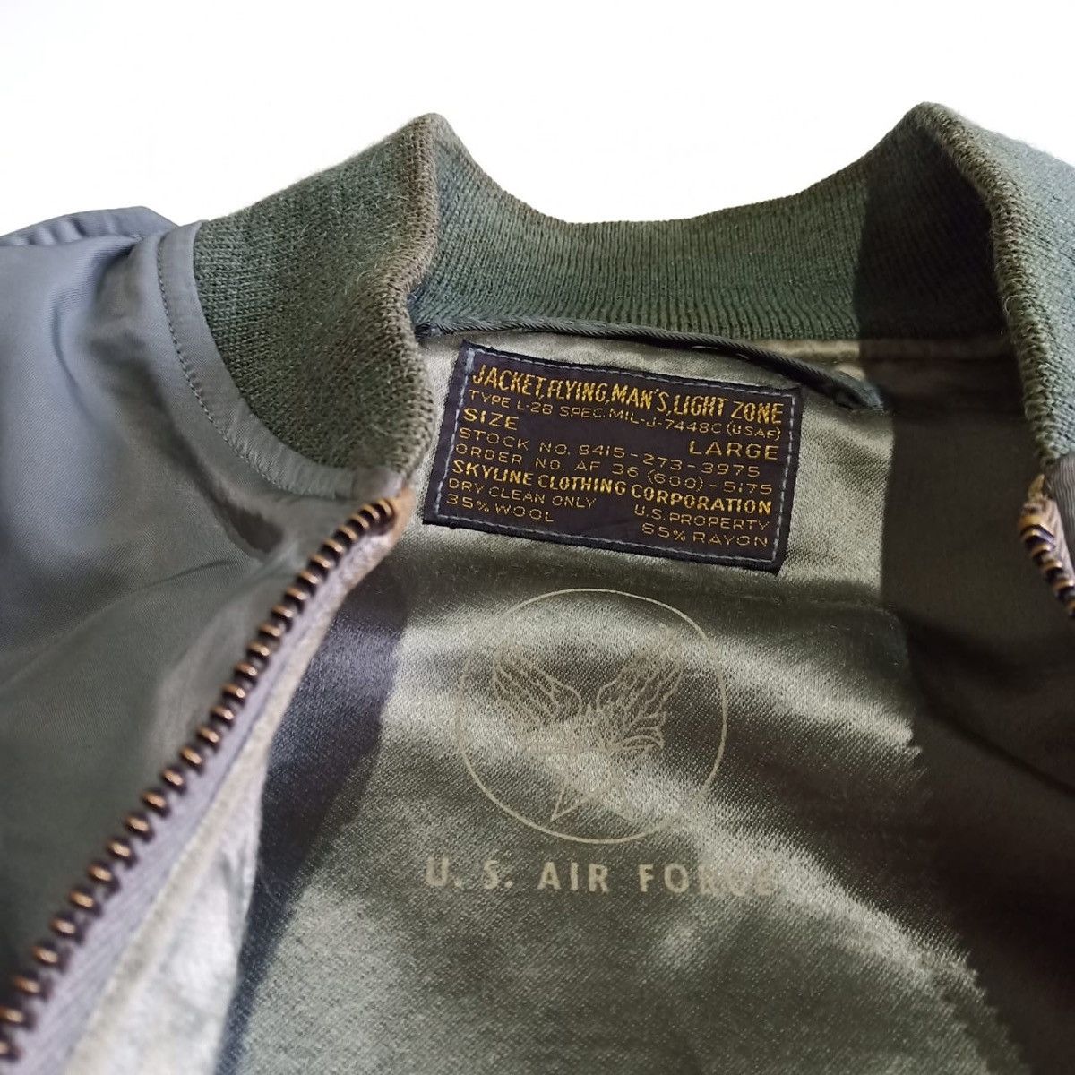 The Real McCoy's The Real McCoy's L-2B Skyline Clothing Corporation Size US L / EU 52-54 / 3 - 6 Thumbnail