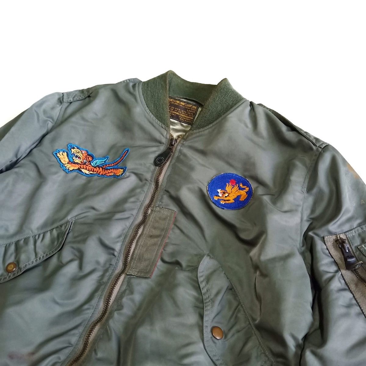 The Real McCoy's The Real McCoy's L-2B Skyline Clothing Corporation Size US L / EU 52-54 / 3 - 2 Thumbnail