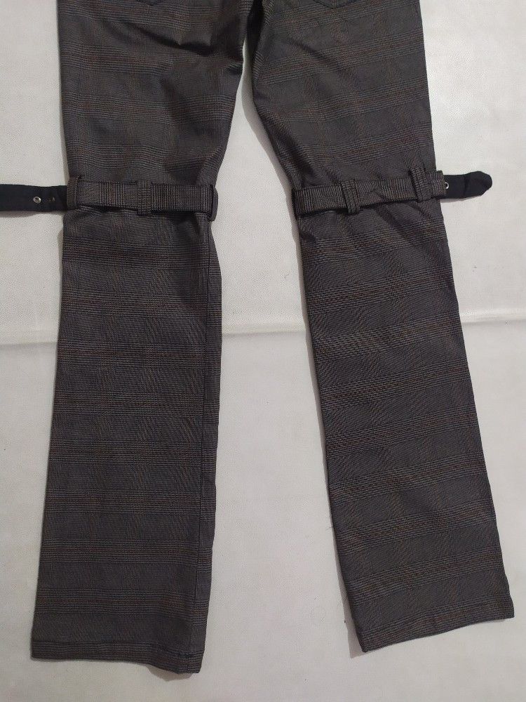 Japanese Brand 🔥Wild Khakis Japan Bondage Punk Pants Size US 29 - 6 Thumbnail
