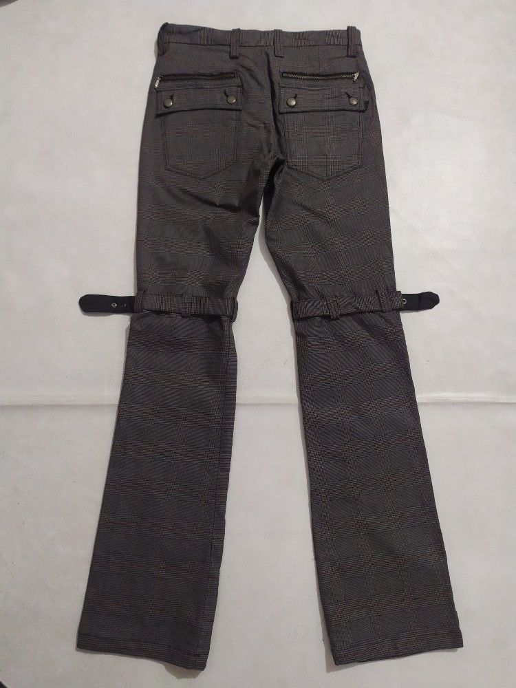 Japanese Brand 🔥Wild Khakis Japan Bondage Punk Pants Size US 29 - 4 Thumbnail