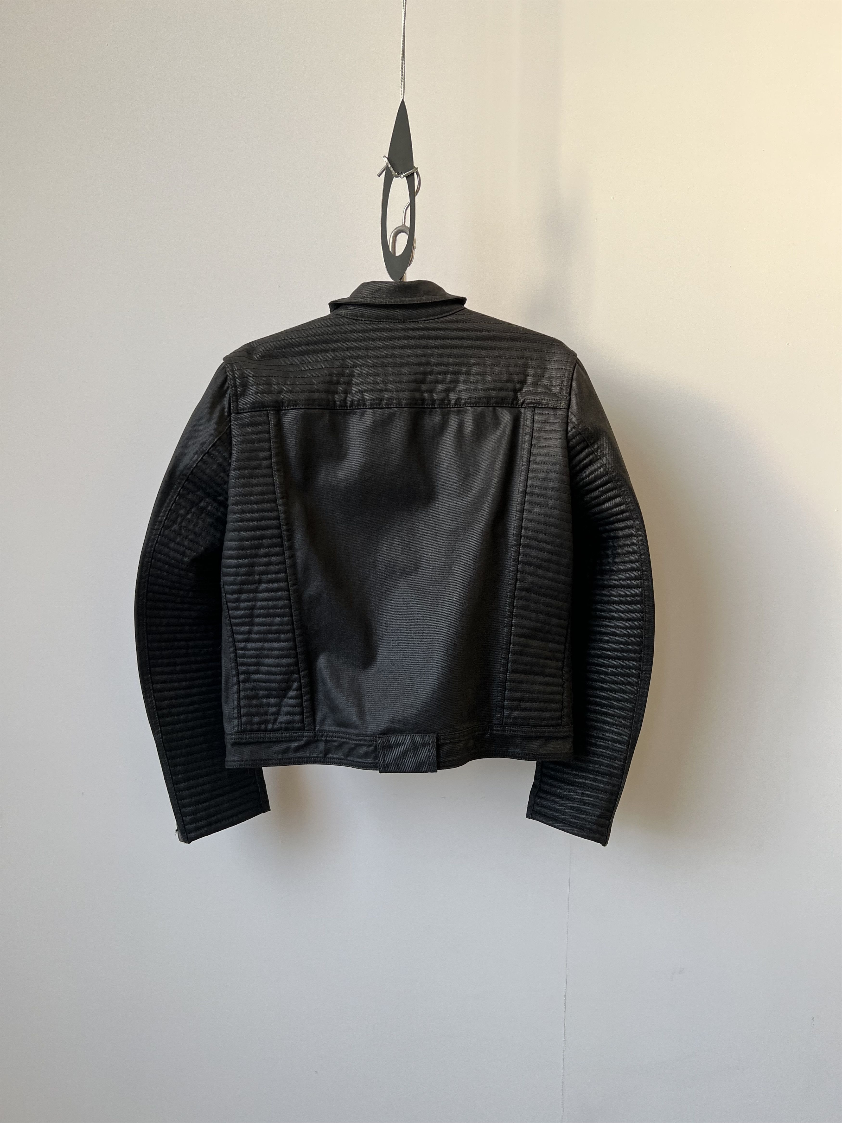 Alexander McQueen Mainline Coated Biker Jacket Size US M / EU 48-50 / 2 - 2 Thumbnail