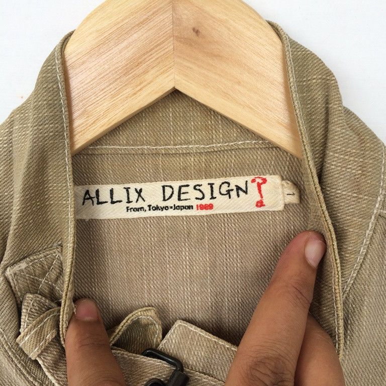 Designer × Japanese Brand × Seditionaries Allix Design Jacket Punk Cafe Racer Jacket Size US L / EU 52-54 / 3 - 3 Thumbnail
