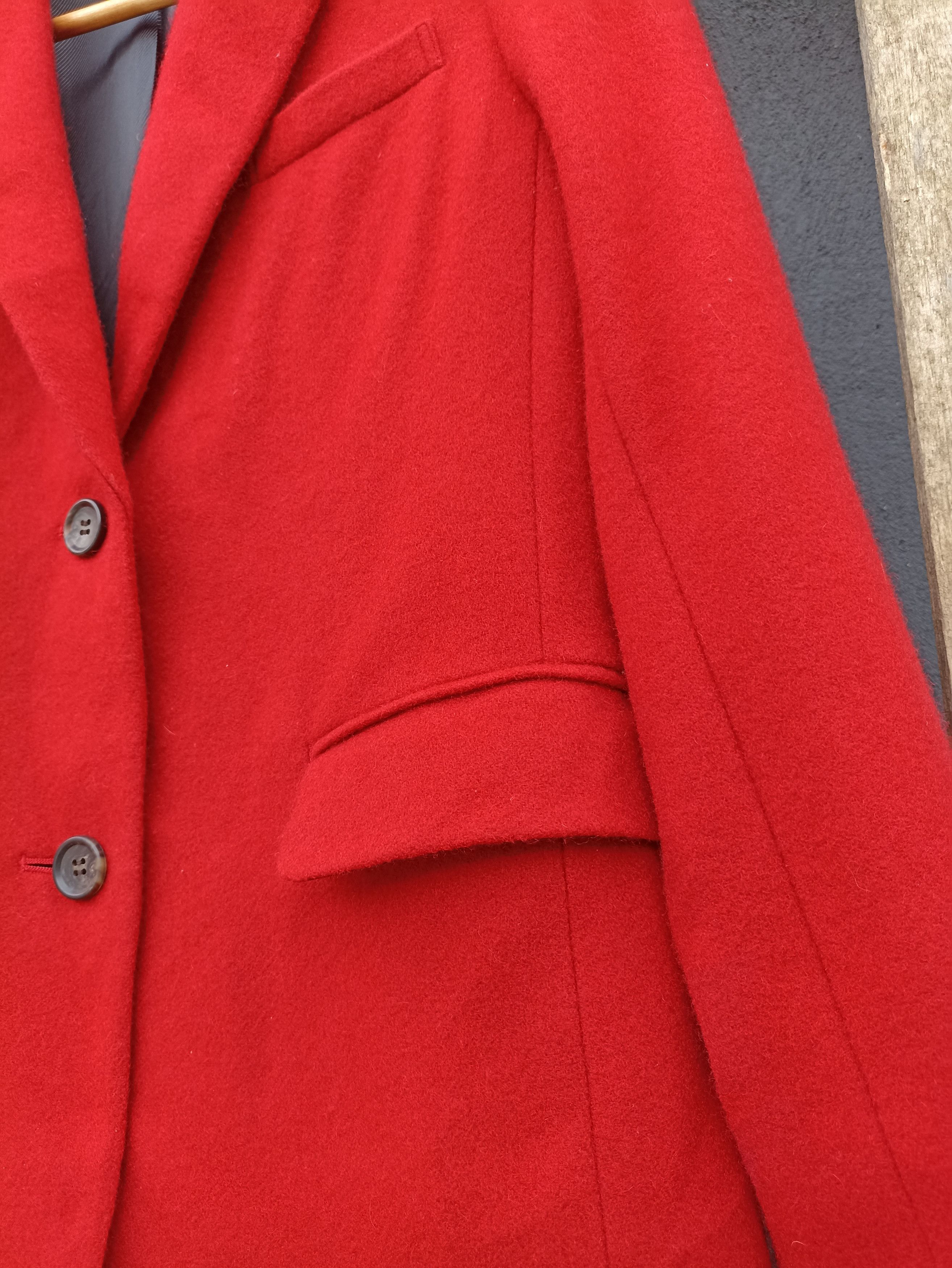 Comme Ca Ism × Vintage Comme Ca Ism Wool Red Coat Streetfashion Size M / US 6-8 / IT 42-44 - 4 Thumbnail