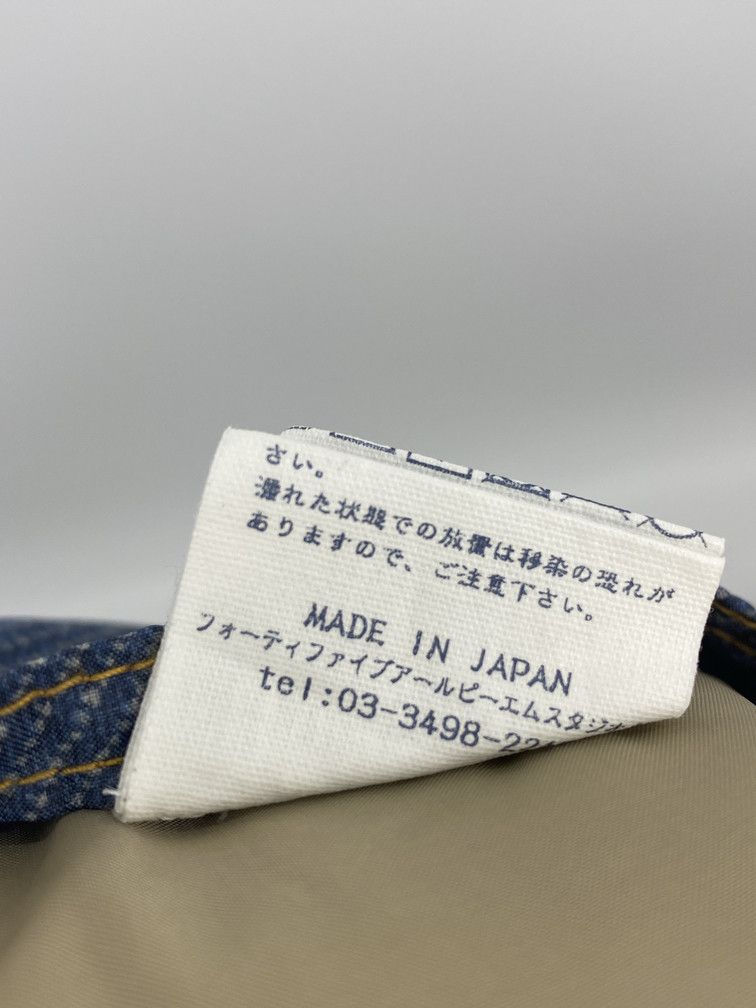 45rpm FW18 Nylon Denim Puffer Size US L / EU 52-54 / 3 - 12 Thumbnail