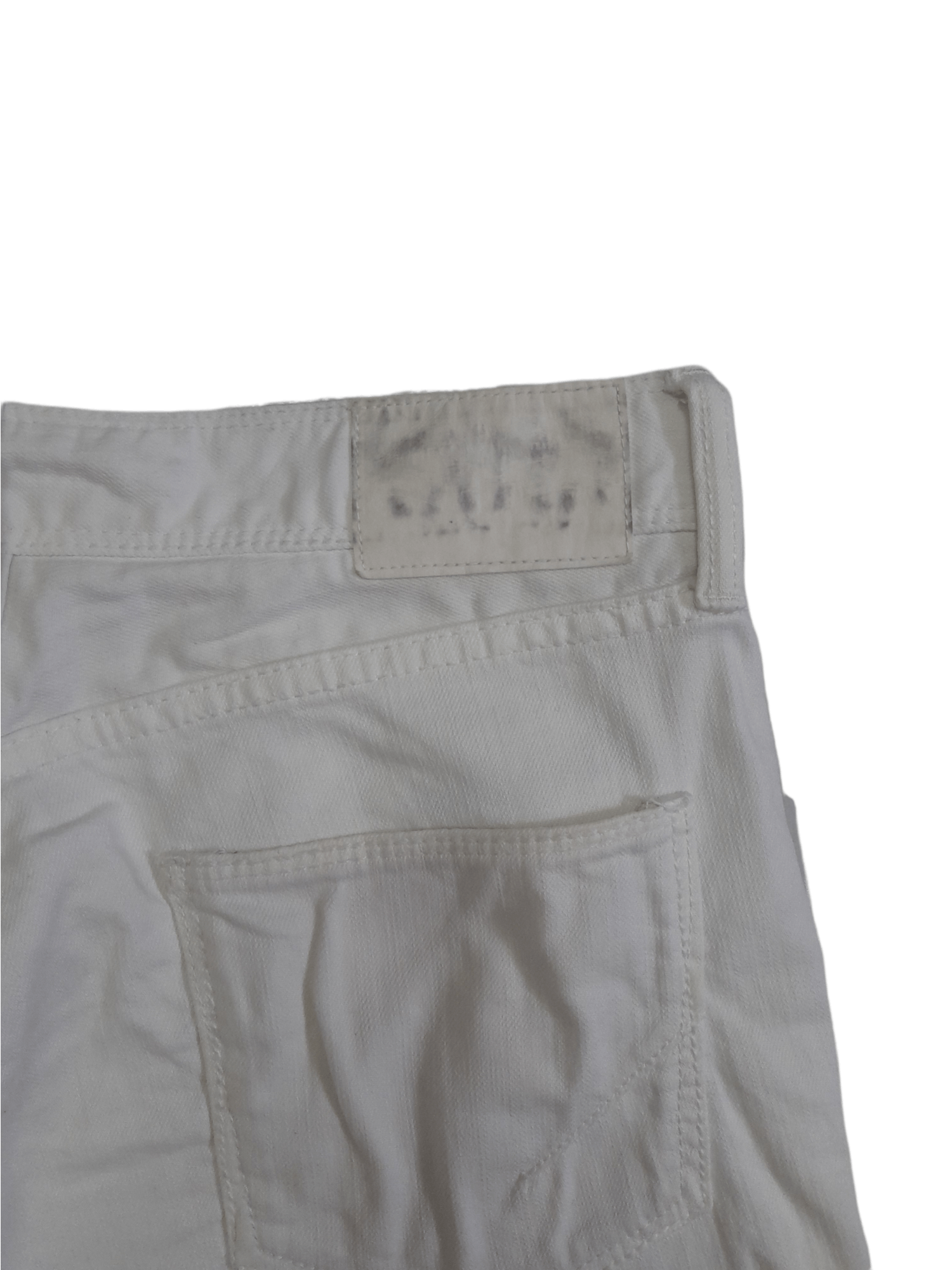 GOSTAR DE FUGA Gostar De Fuga Distressed White Denim (D919) Size US 30 / EU 46 - 7 Thumbnail