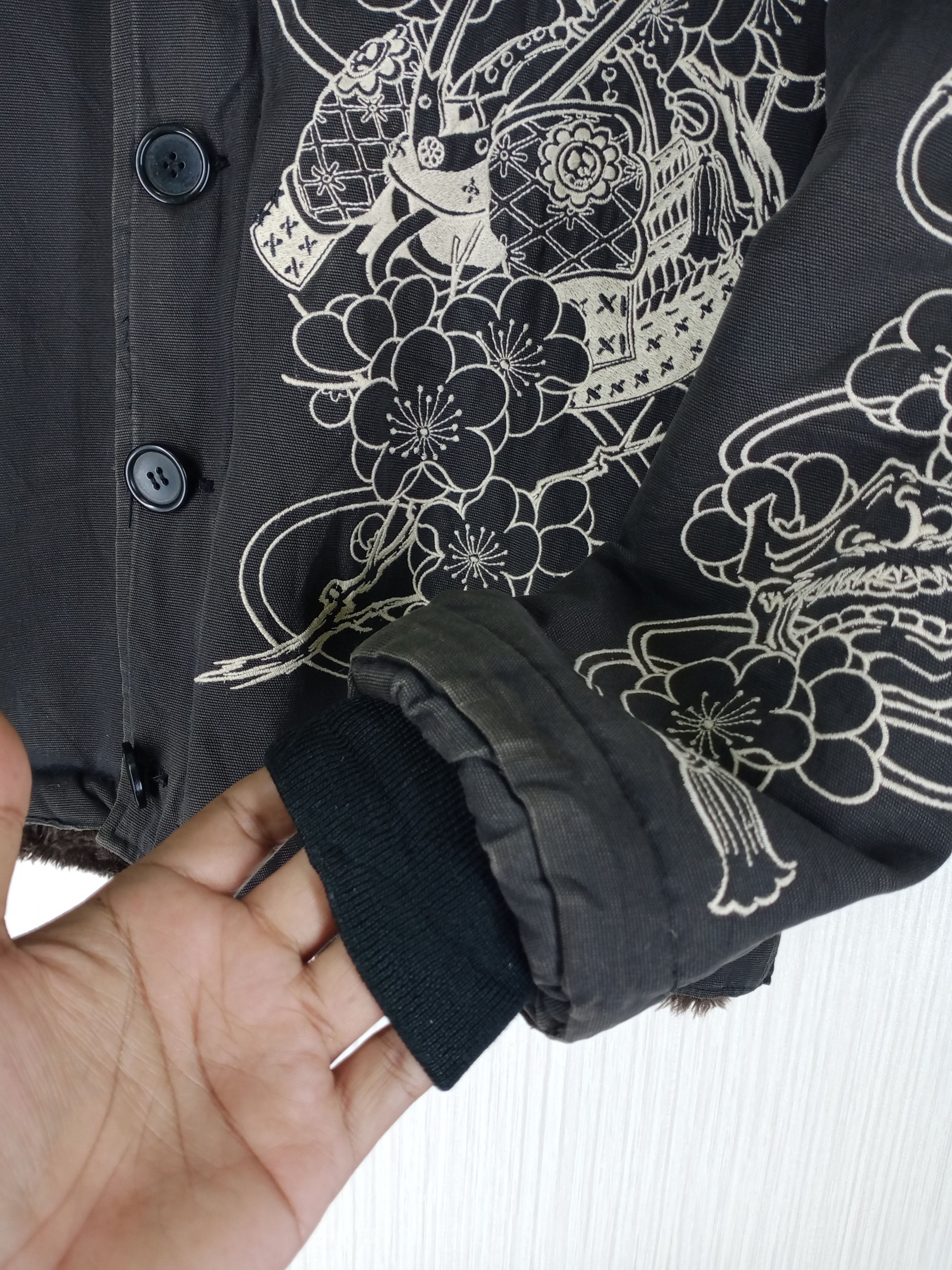 Japanese Brand Japanese Brand Crapped Heads Sherling Jacket Size US L / EU 52-54 / 3 - 4 Thumbnail