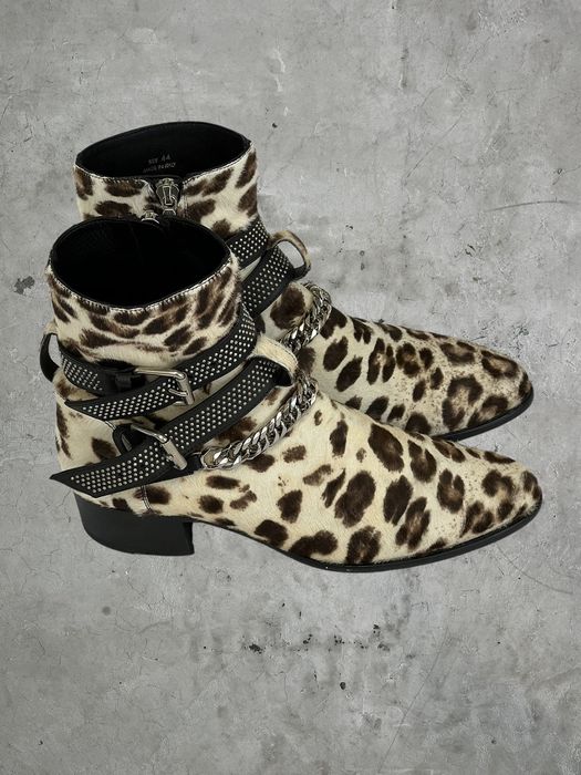 Amiri 2024 leopard boots