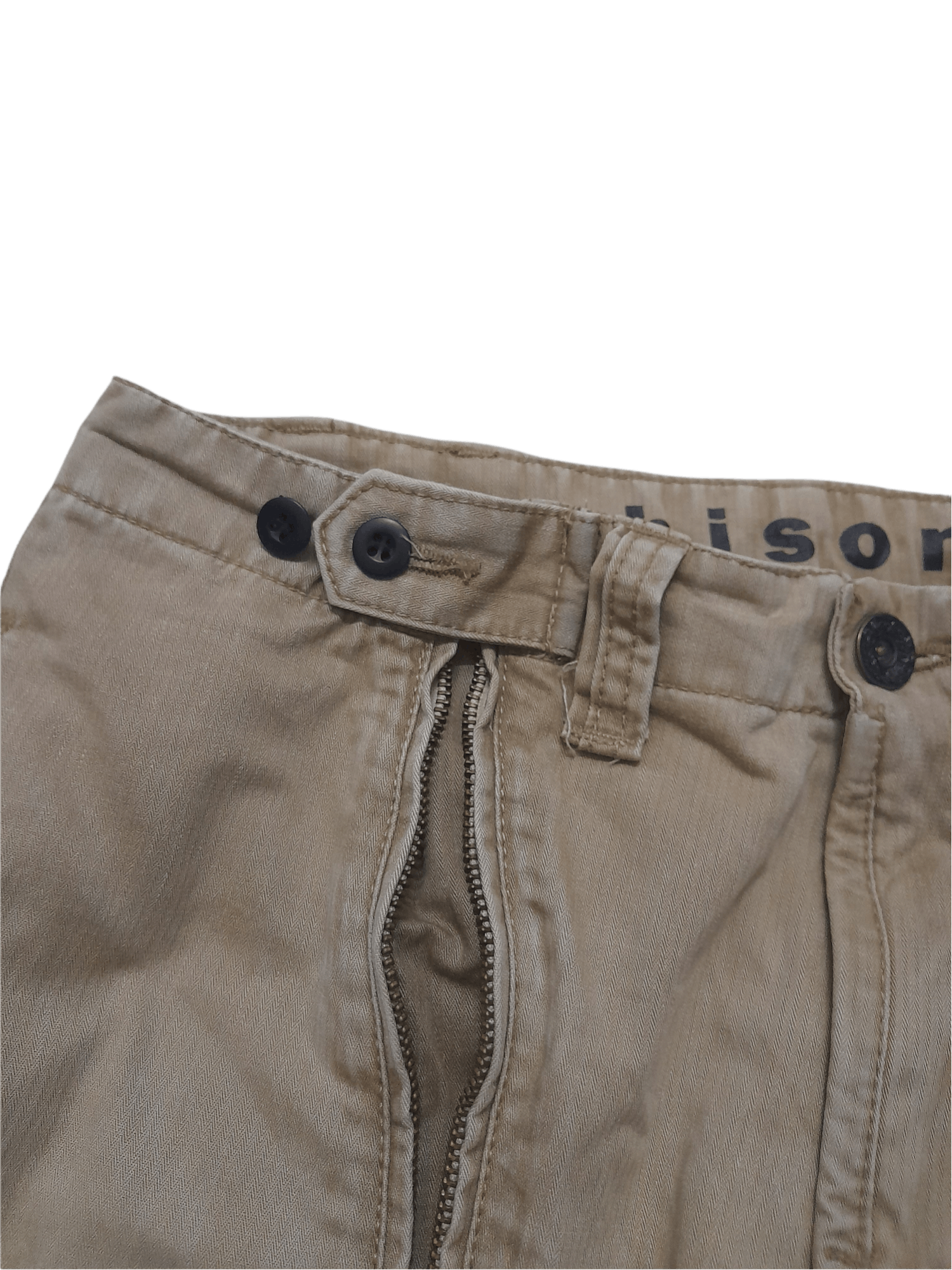 Japanese Brand BISON Multipocketed Trousers Tactical Parachute (D863) Size US 31 - 5 Thumbnail