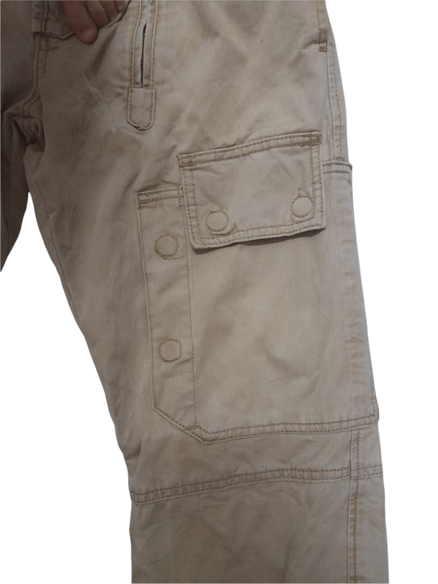 Japanese Brand BISON Multipocketed Trousers Tactical Parachute (D863) Size US 31 - 8 Thumbnail