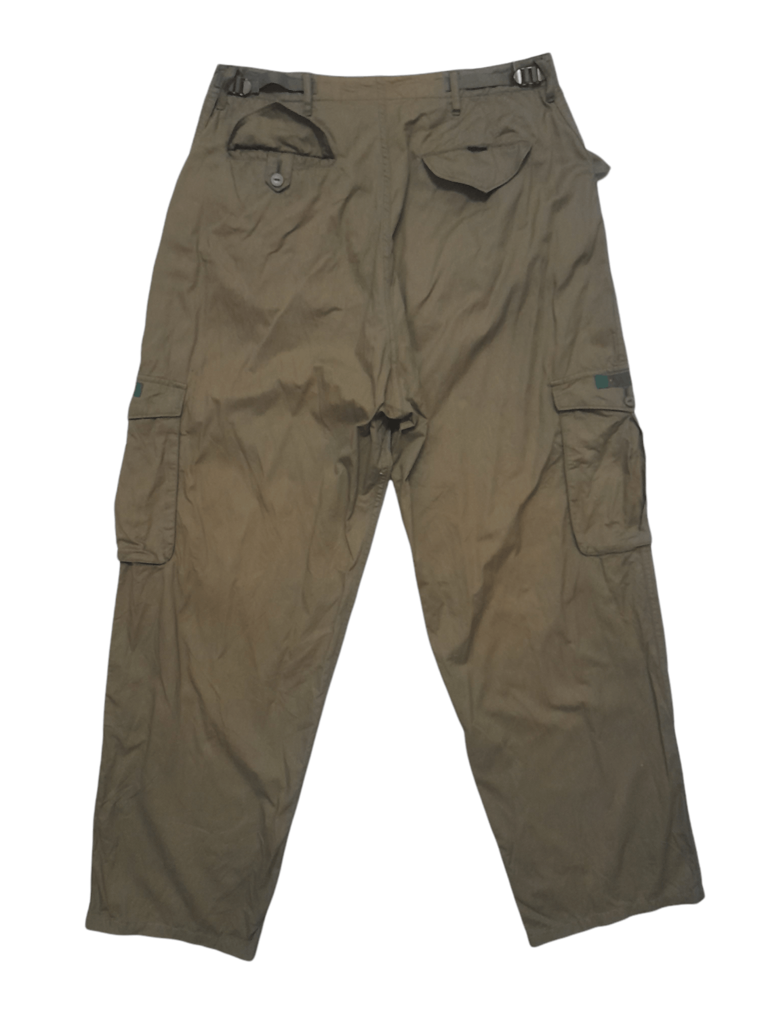 image of Karl Helmut Multipocketed Trousers (D862) in Green, Men's (Size 34)