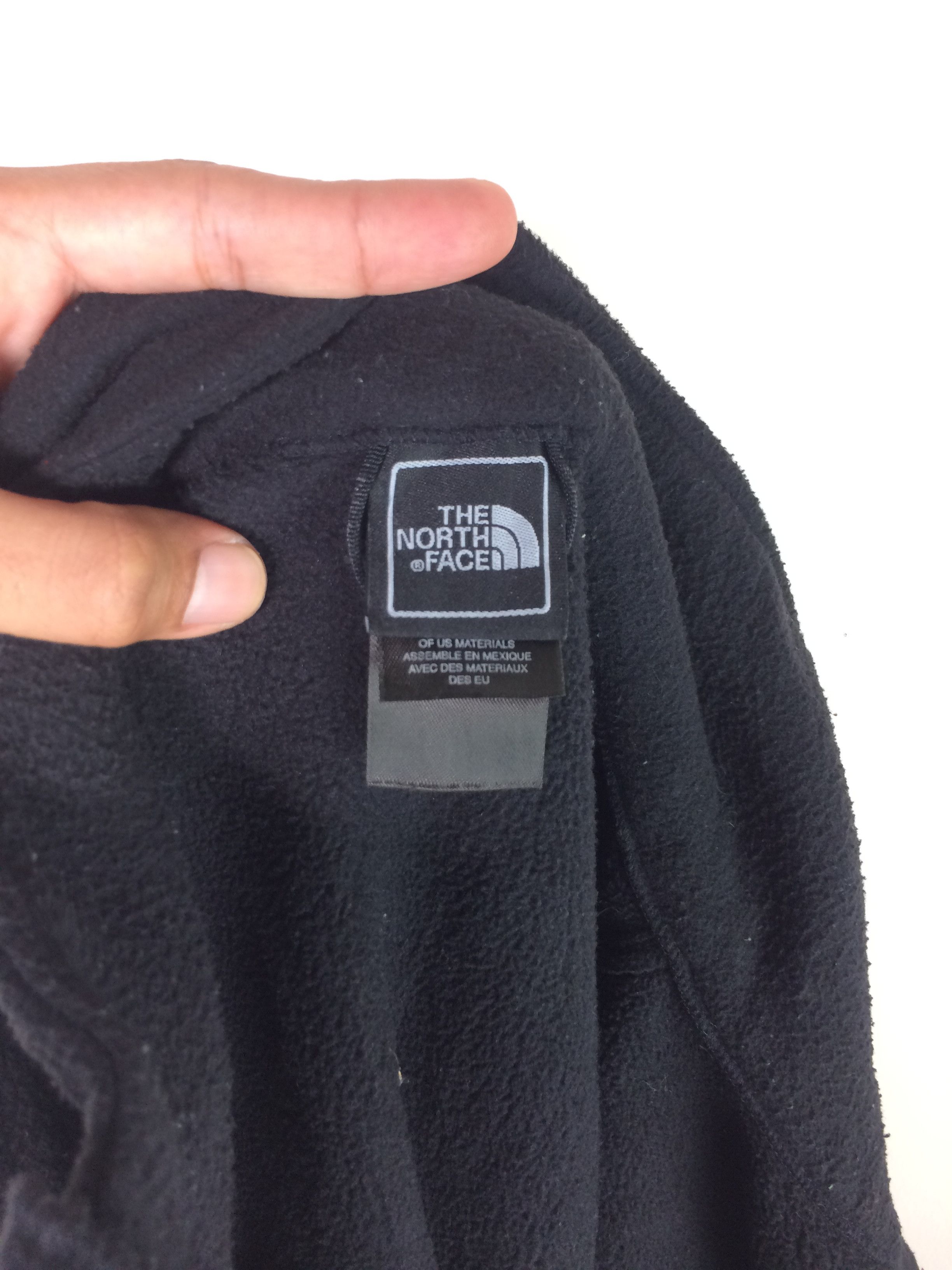 The North Face VTG TNF Polartec Black Fleece Zipper Jacket Size US XL / EU 56 / 4 - 11 Thumbnail