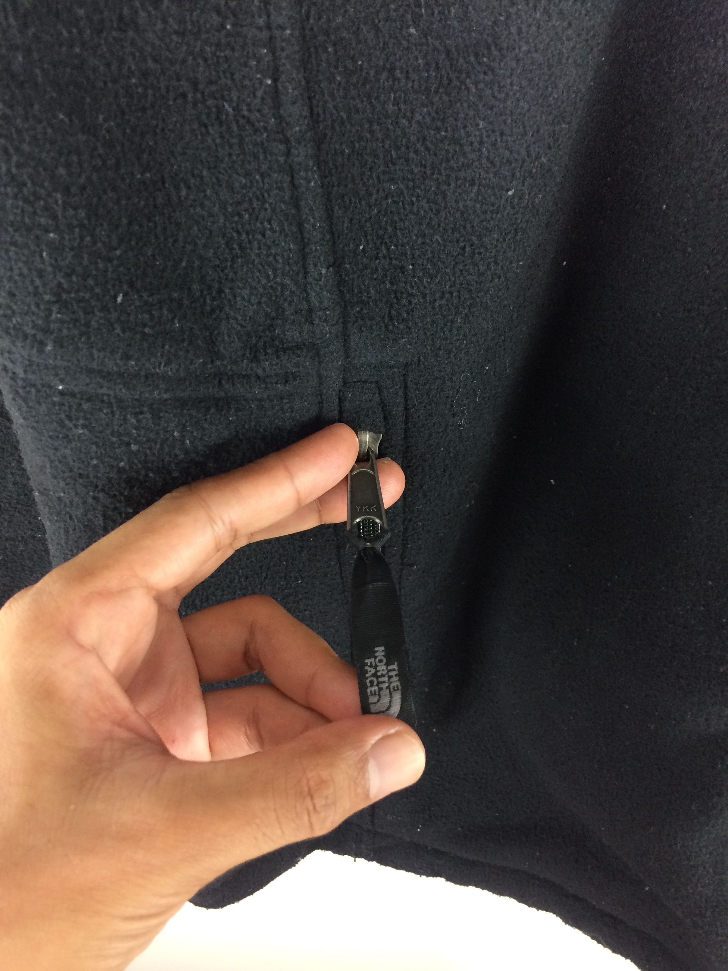 The North Face VTG TNF Polartec Black Fleece Zipper Jacket Size US XL / EU 56 / 4 - 6 Thumbnail
