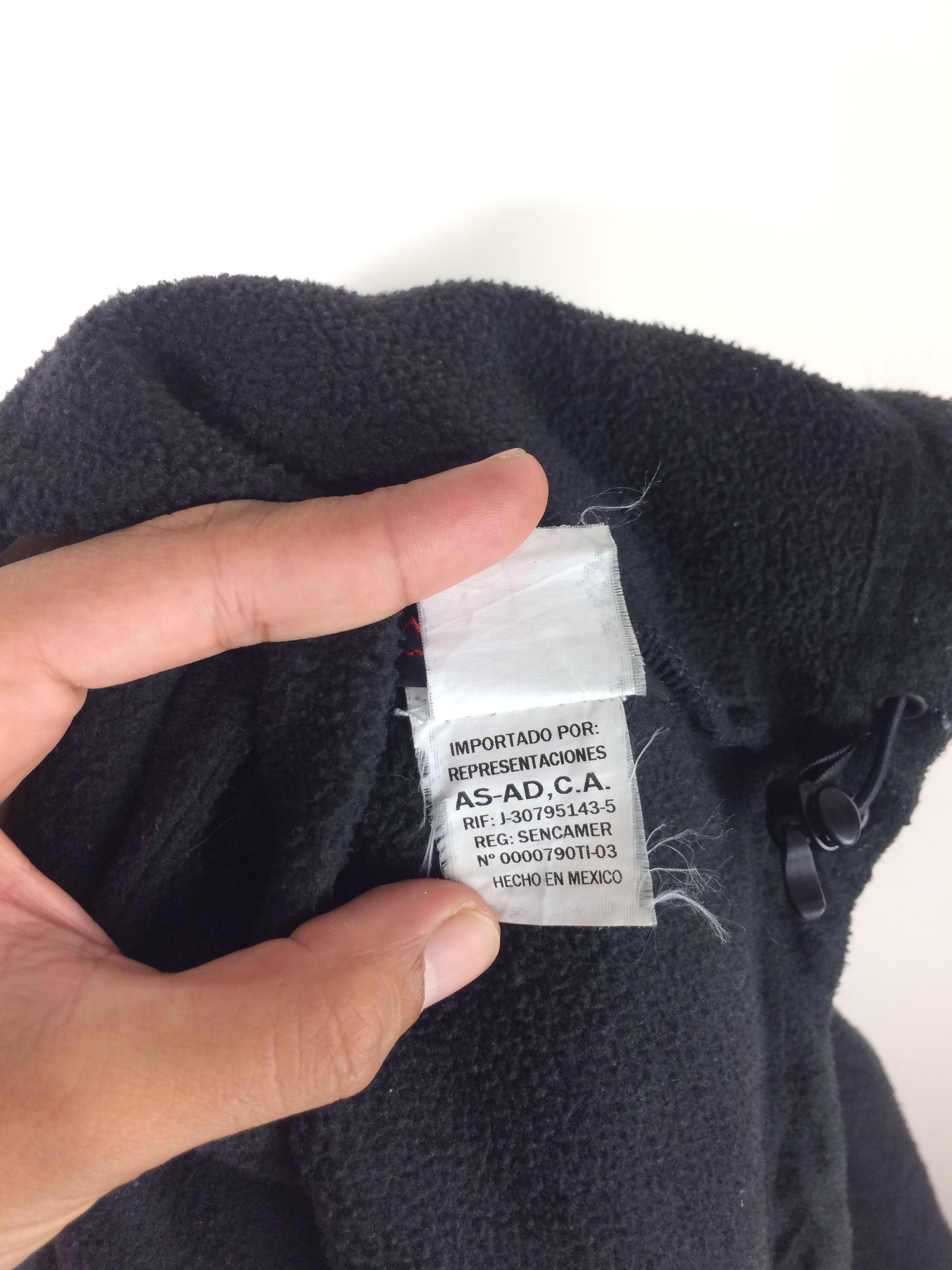 The North Face VTG TNF Polartec Black Fleece Zipper Jacket Size US XL / EU 56 / 4 - 15 Thumbnail