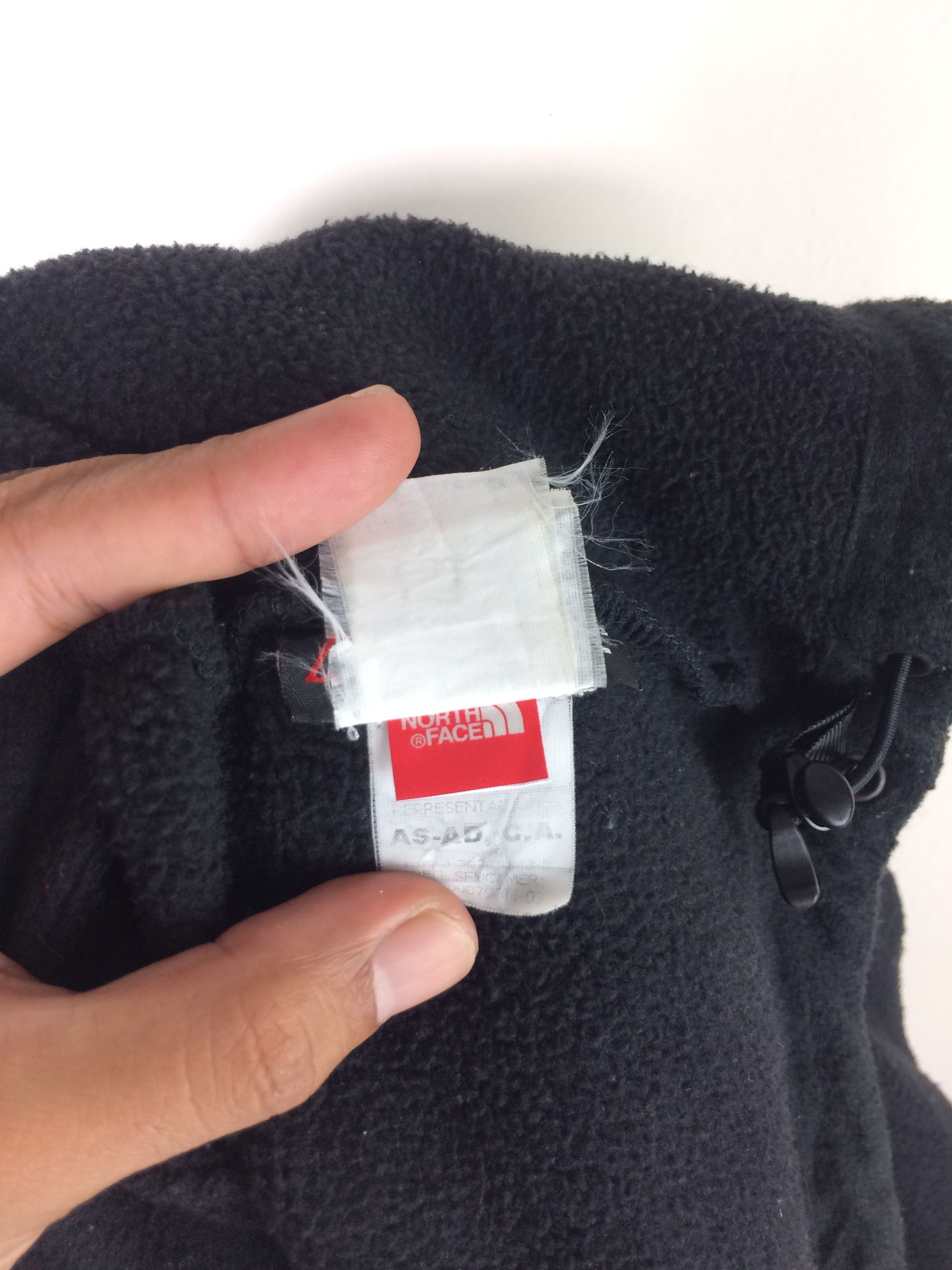 The North Face VTG TNF Polartec Black Fleece Zipper Jacket Size US XL / EU 56 / 4 - 16 Thumbnail