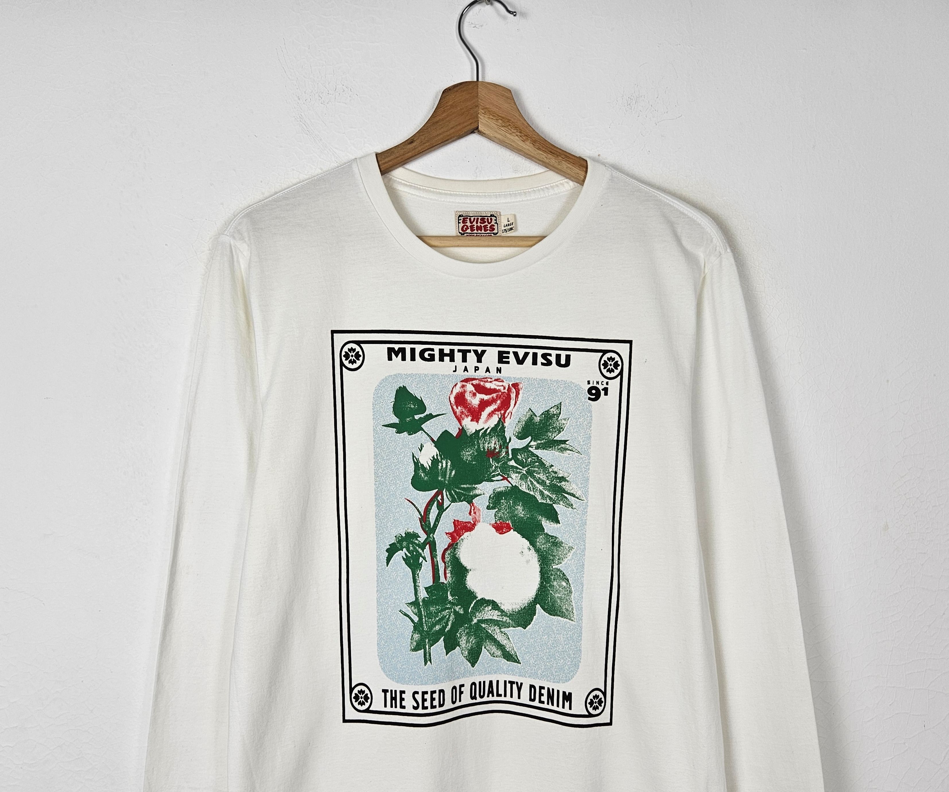 Mighty Evisu Genes Japan shirt