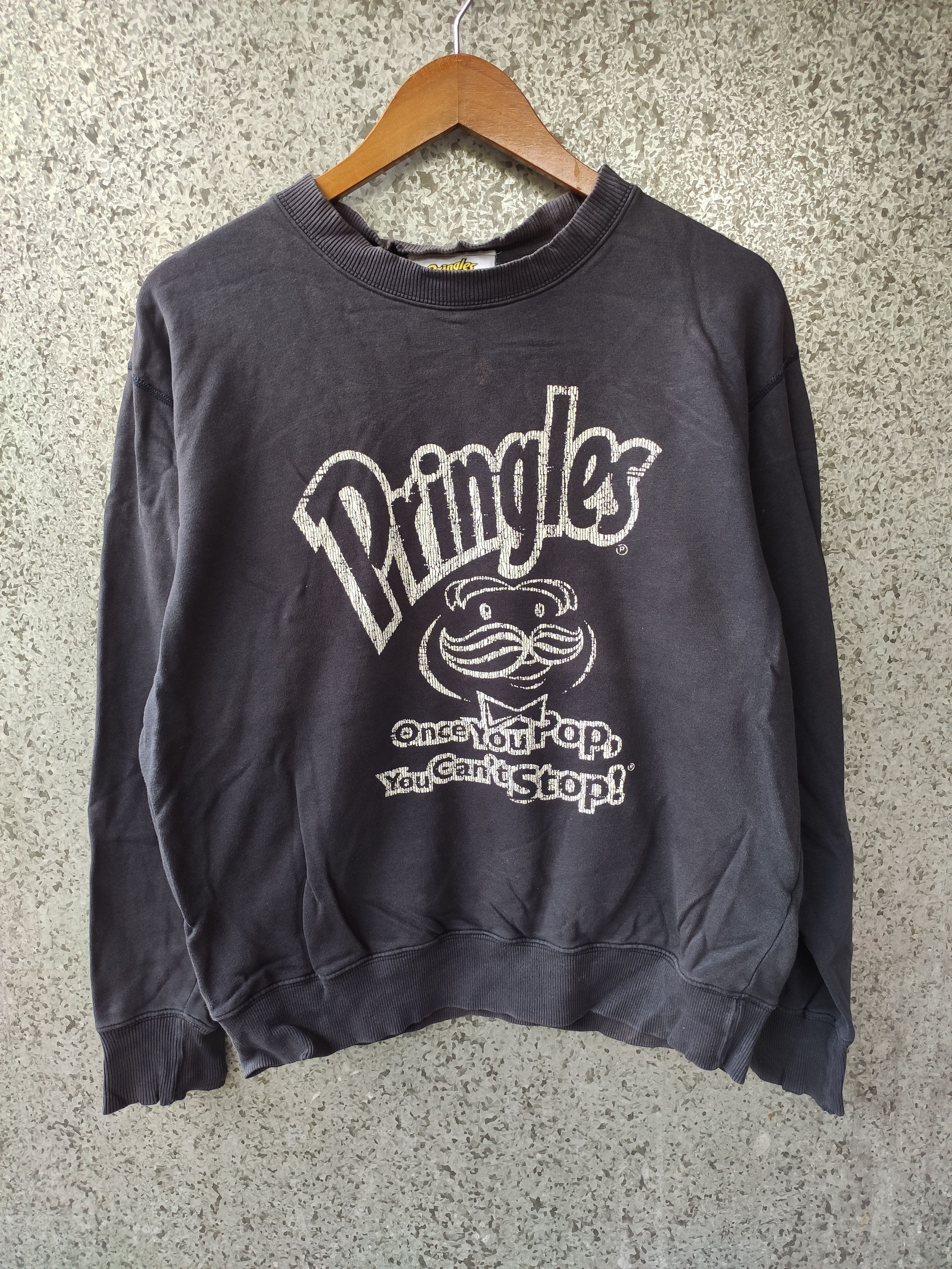 Champion Faded Vintage Pringles sweatshirt Champion reverse weave Size US M / EU 48-50 / 2 - 1 Thumbnail