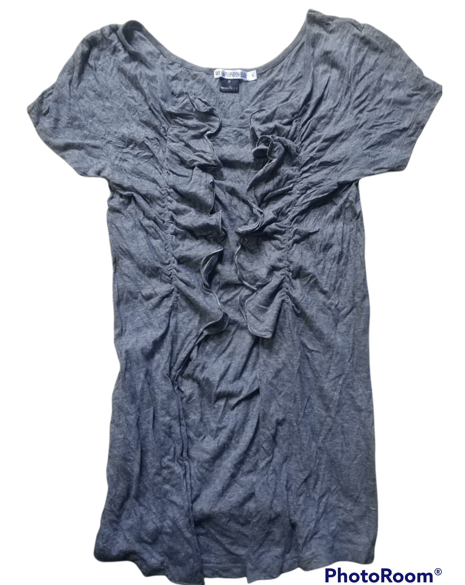 image of Mint Designs Ladies Tees in Grey, Women's (Size 2XS)