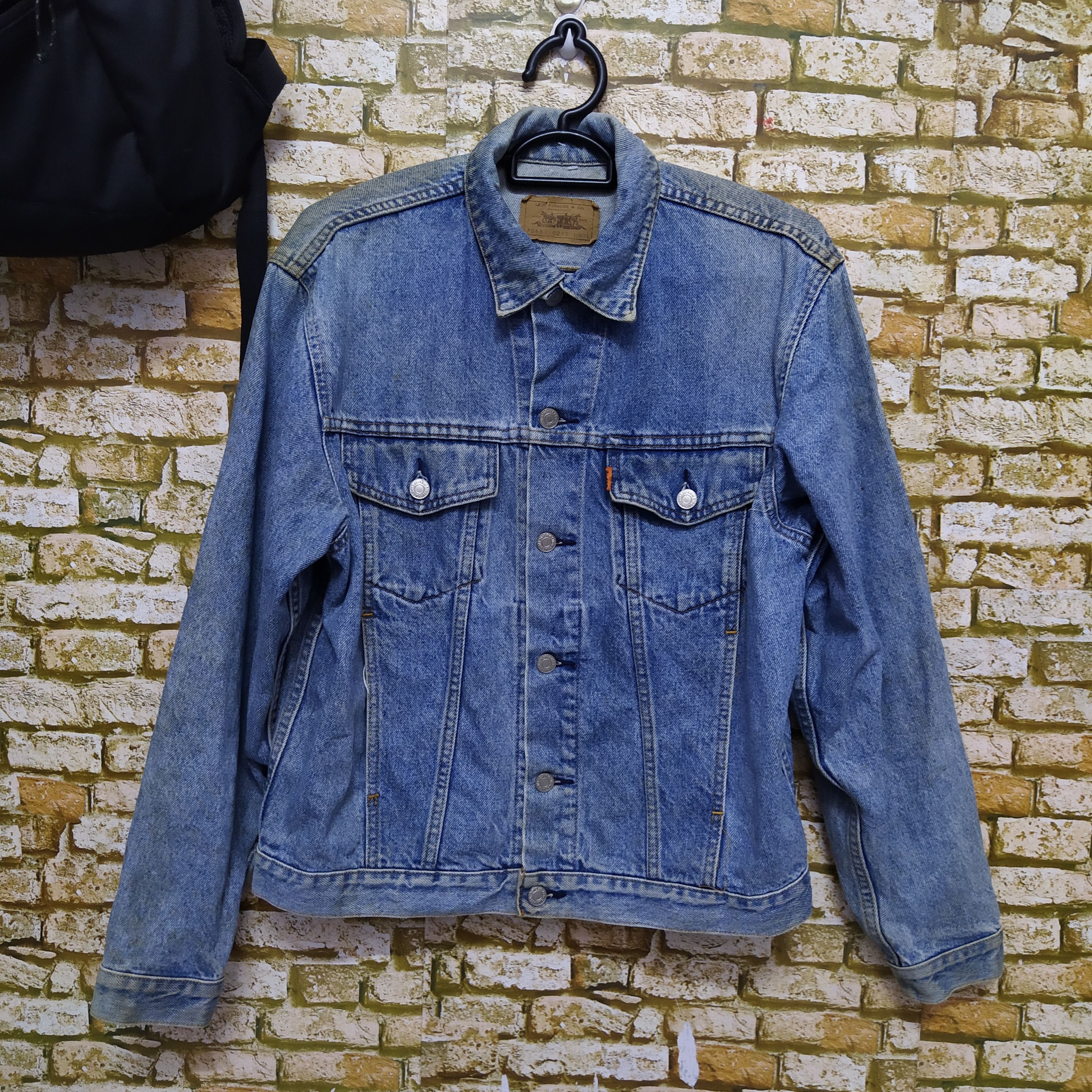 Levi's VTG LEVIS 651 ORANGE TAB TRUCKER DENIM (D385) Size US L / EU 52-54 / 3 - 1 Thumbnail