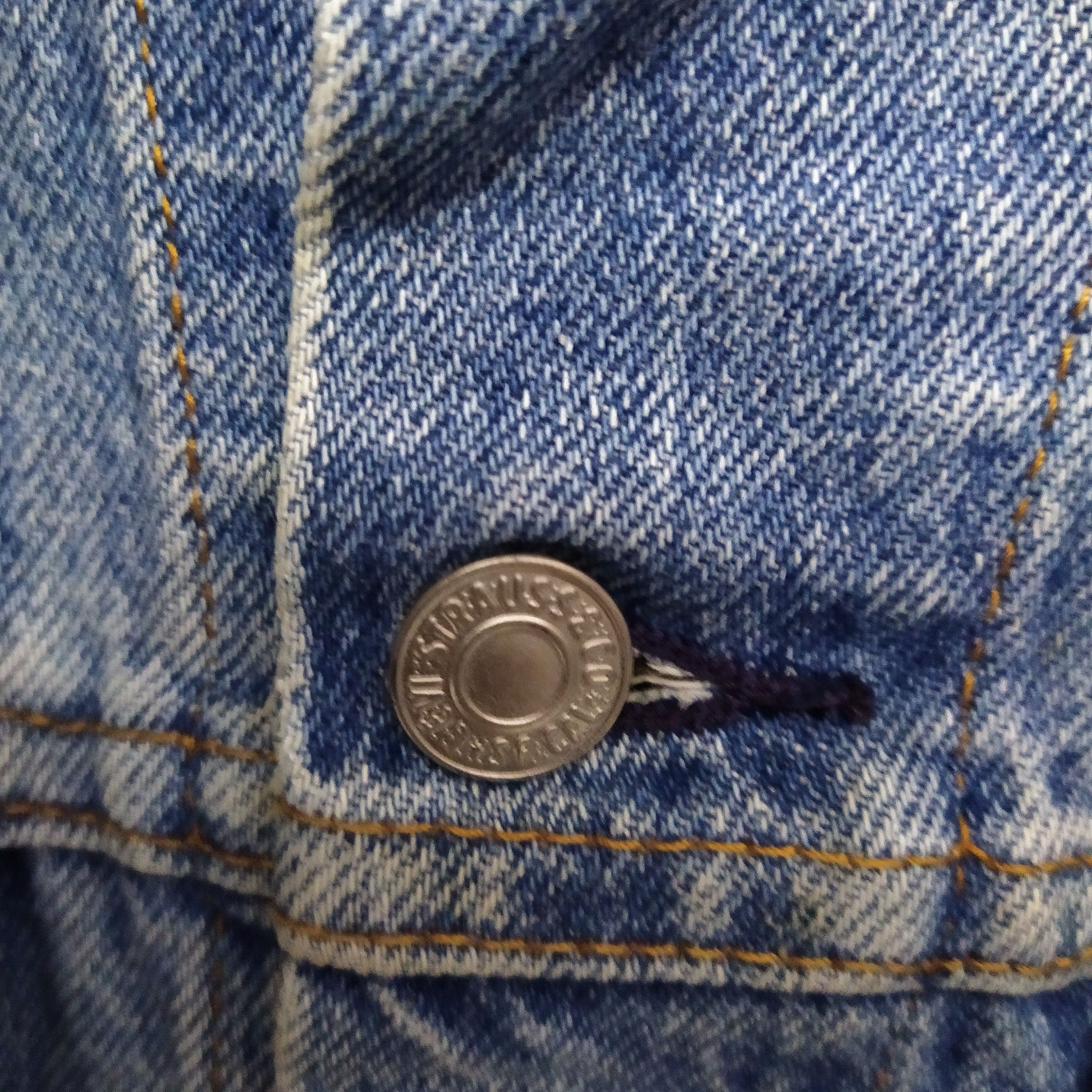 Levi's VTG LEVIS 651 ORANGE TAB TRUCKER DENIM (D385) Size US L / EU 52-54 / 3 - 4 Thumbnail