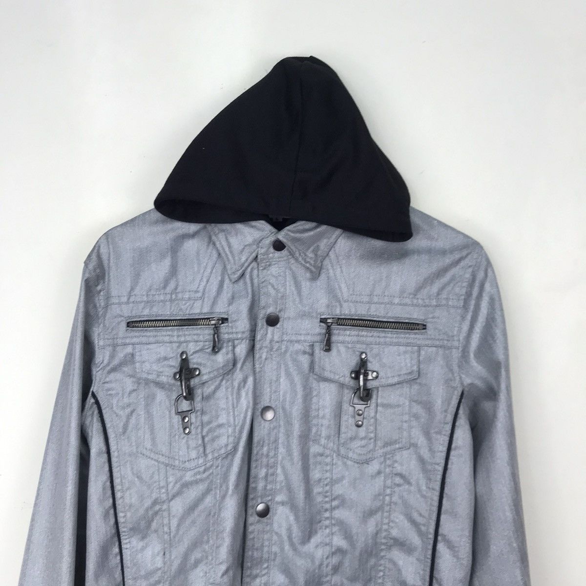 Japanese Brand × Seditionaries Semantic design 2layer jacket with hoodie L slimfit Size US L / EU 52-54 / 3 - 4 Thumbnail