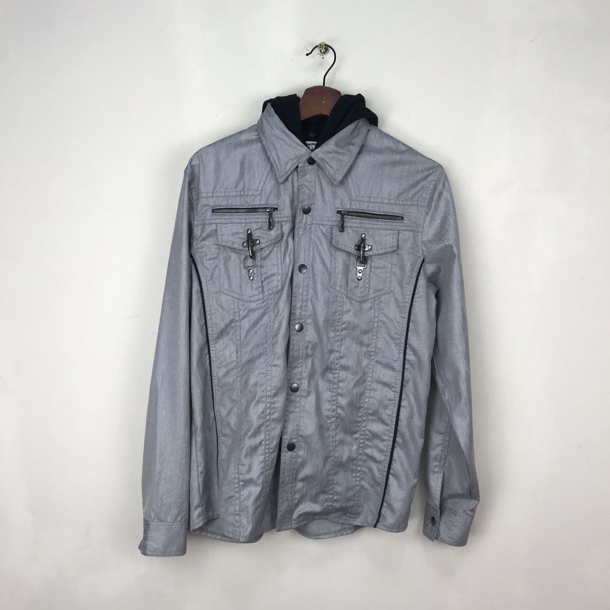 Japanese Brand × Seditionaries Semantic design 2layer jacket with hoodie L slimfit Size US L / EU 52-54 / 3 - 5 Thumbnail