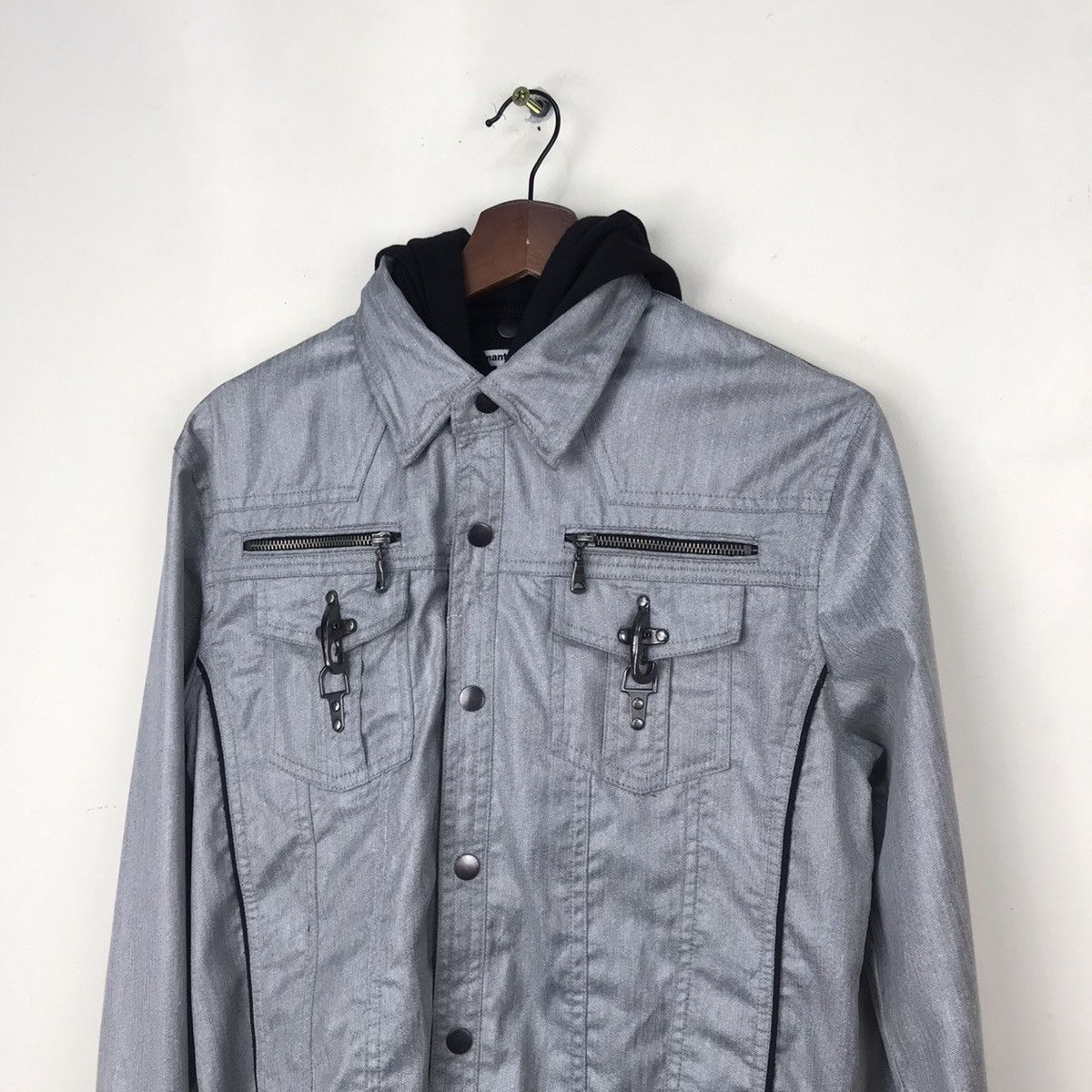 Japanese Brand × Seditionaries Semantic design 2layer jacket with hoodie L slimfit Size US L / EU 52-54 / 3 - 7 Thumbnail