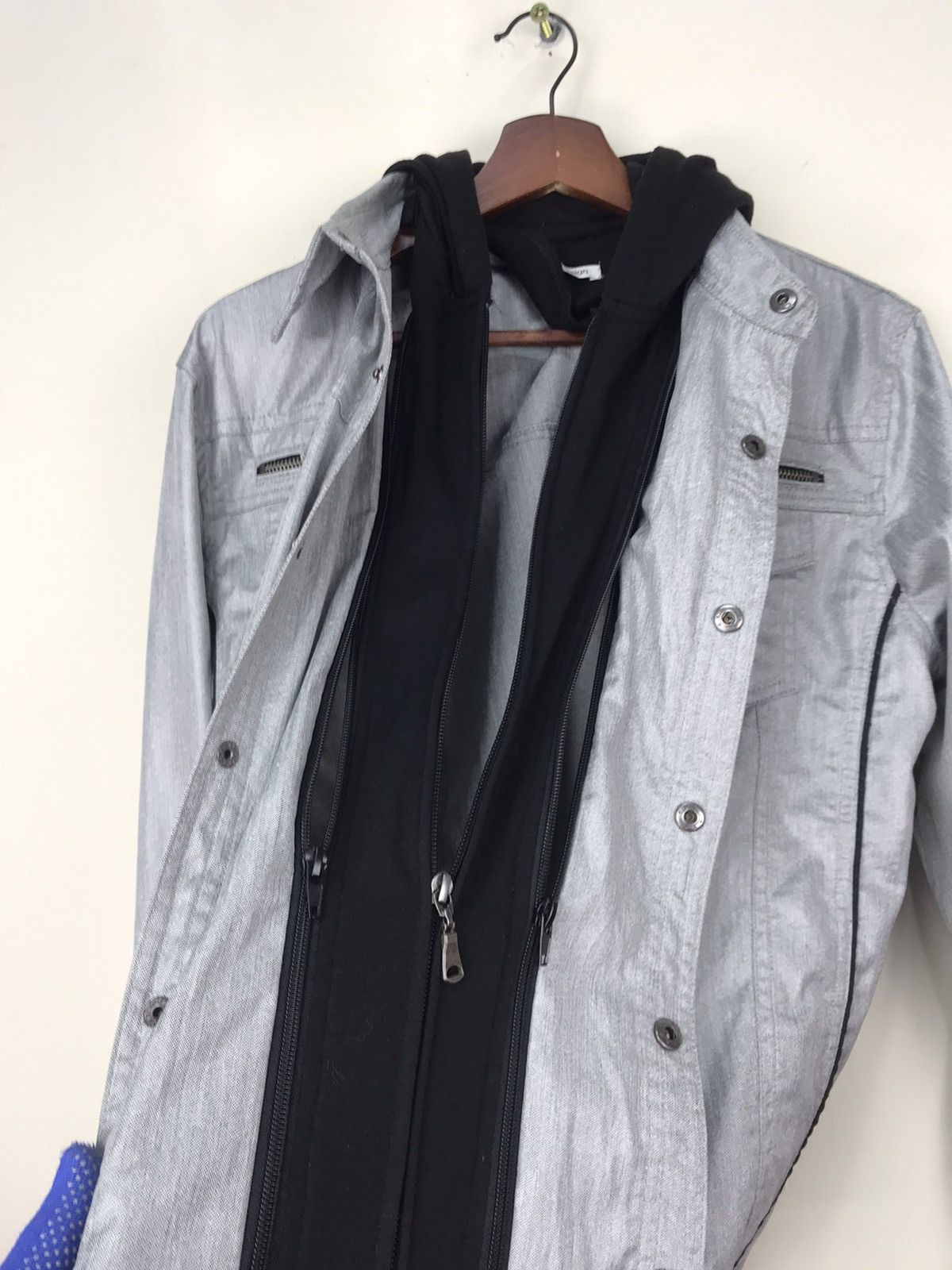 Japanese Brand × Seditionaries Semantic design 2layer jacket with hoodie L slimfit Size US L / EU 52-54 / 3 - 11 Thumbnail