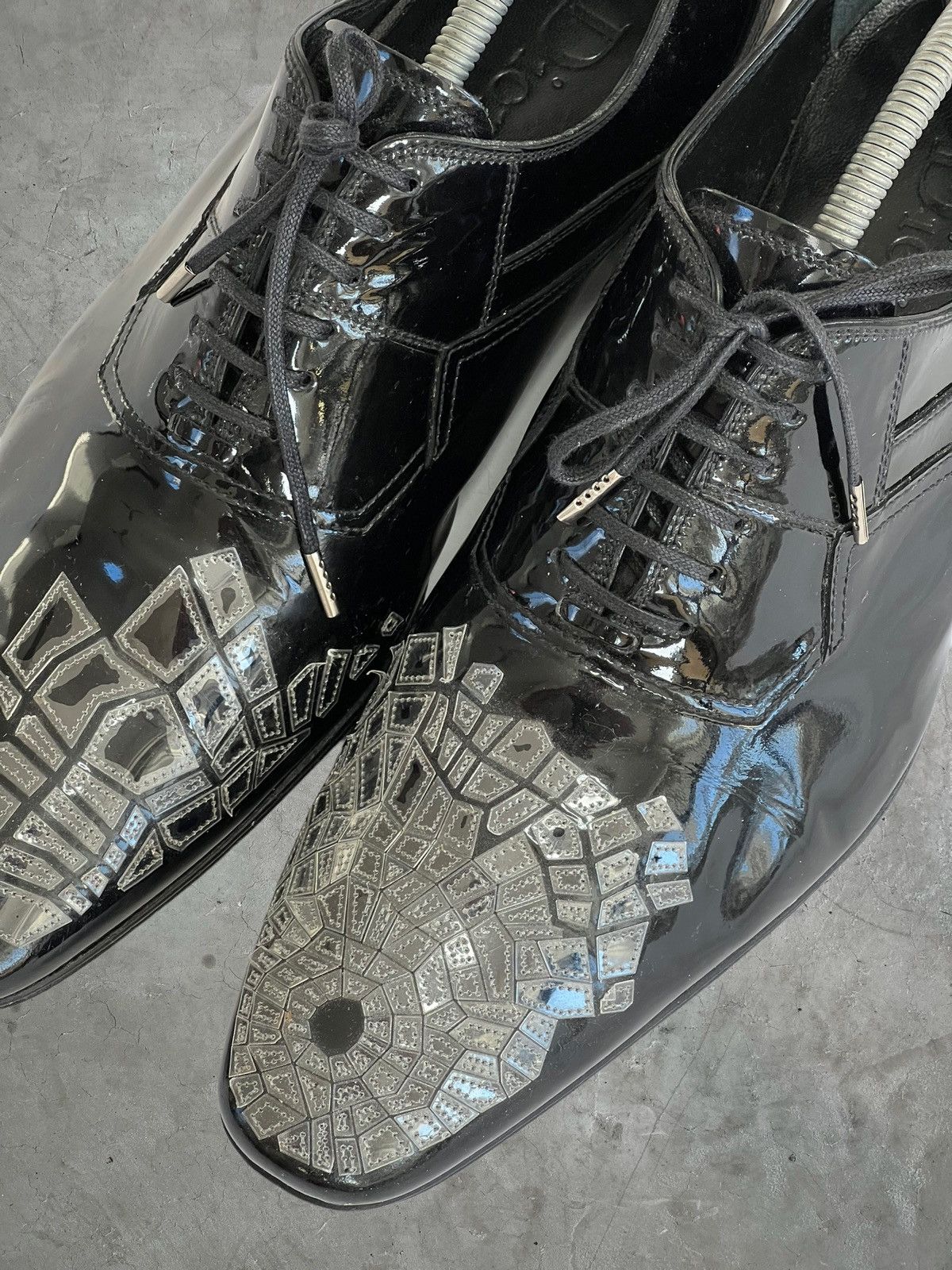 Dior Dior Web Mosaic Formal Shoes Size US 10.5 / EU 43-44 - 6 Thumbnail