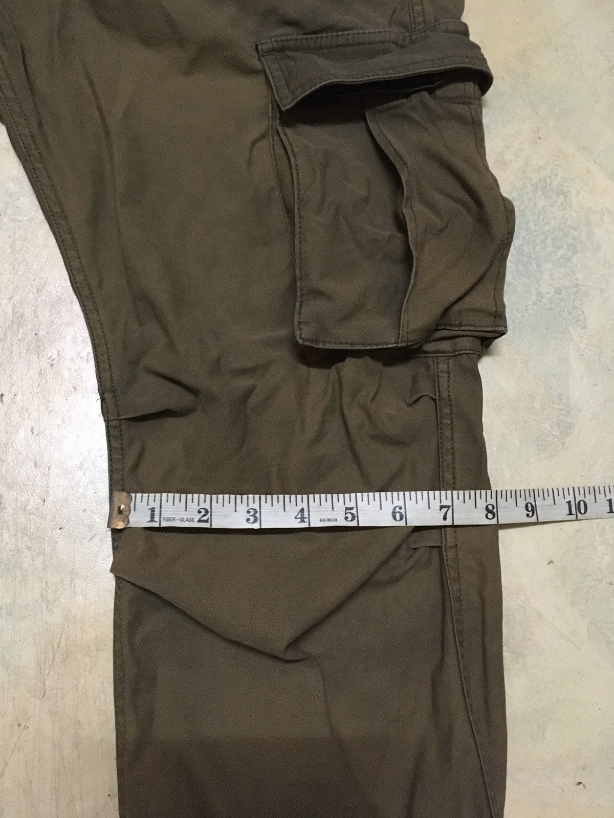 Japanese Brand Cargo Multipockets Tactical Style Sun Faded Size US 32 / EU 48 - 11 Thumbnail