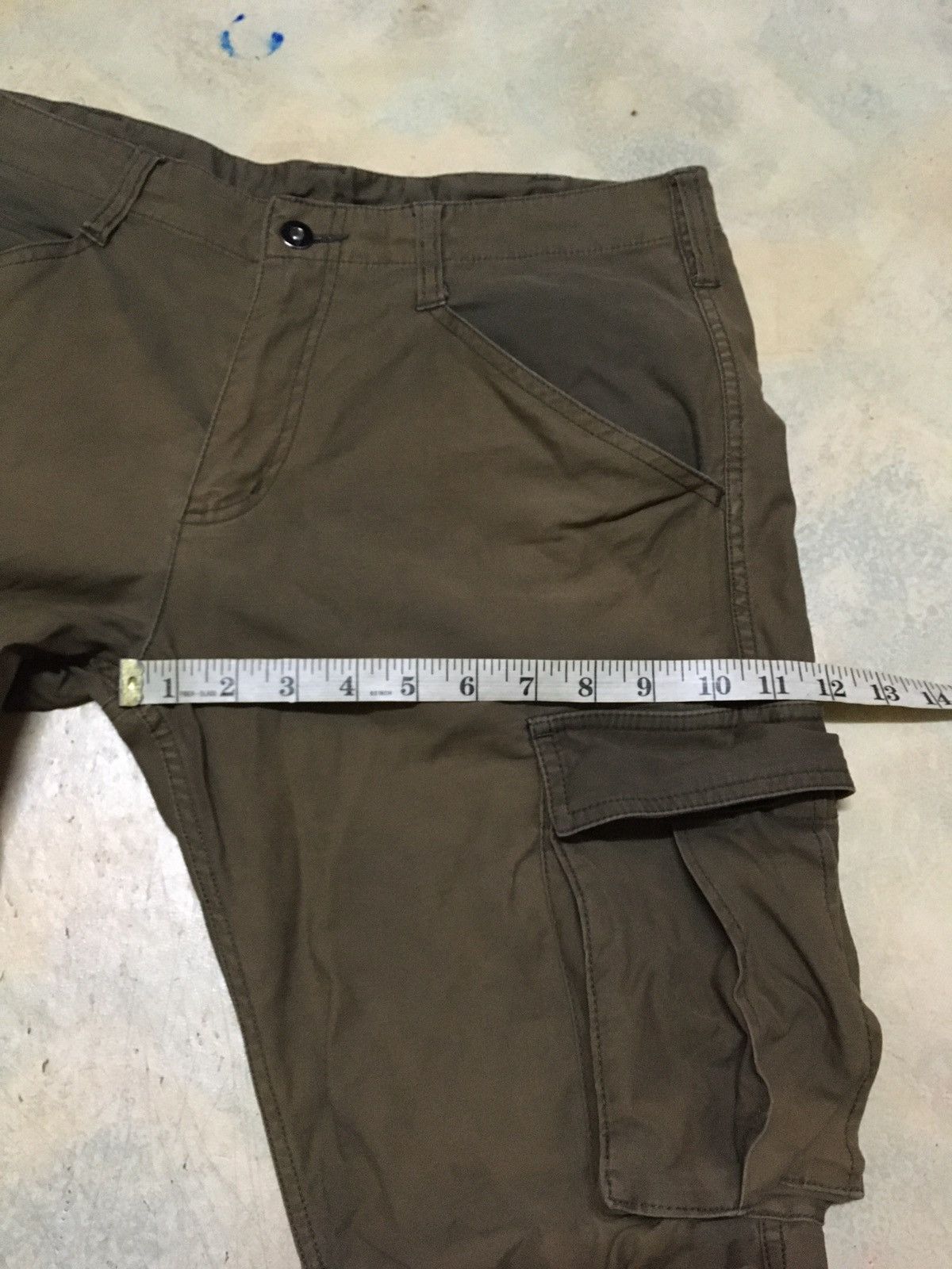 Japanese Brand Cargo Multipockets Tactical Style Sun Faded Size US 32 / EU 48 - 10 Thumbnail