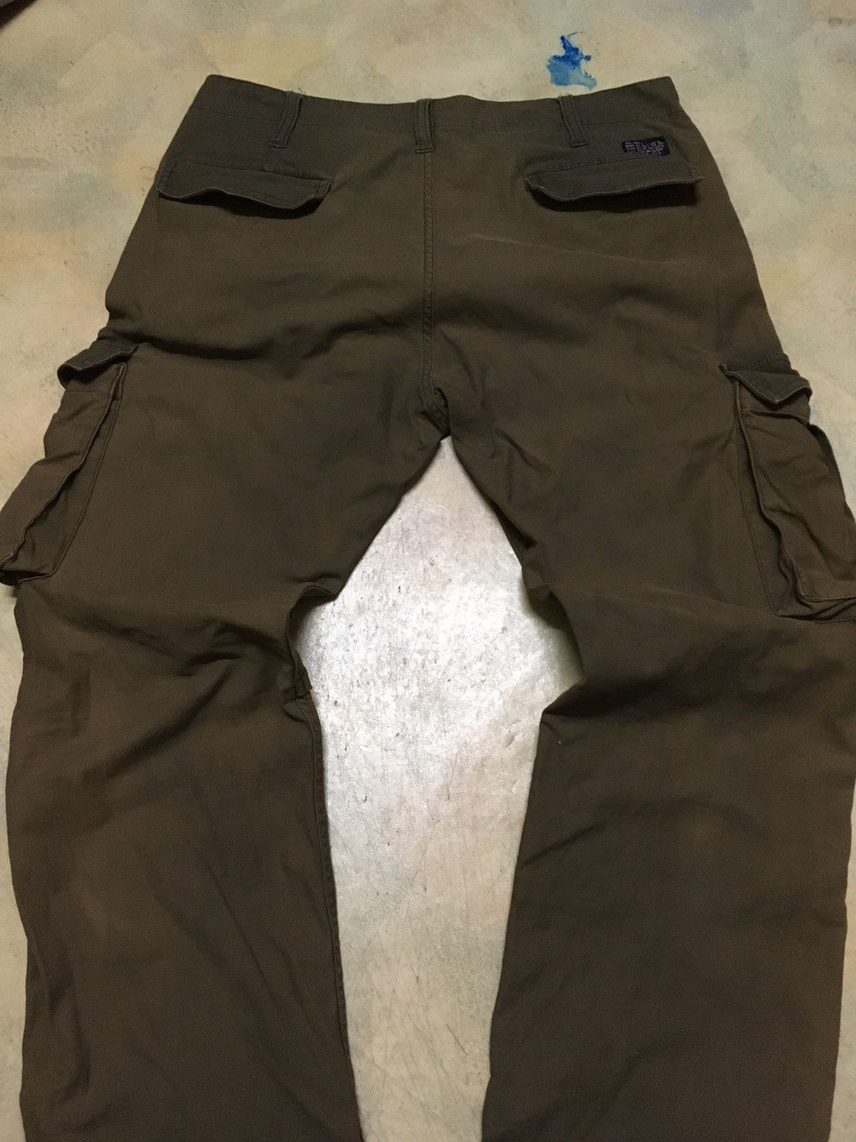 Japanese Brand Cargo Multipockets Tactical Style Sun Faded Size US 32 / EU 48 - 3 Thumbnail