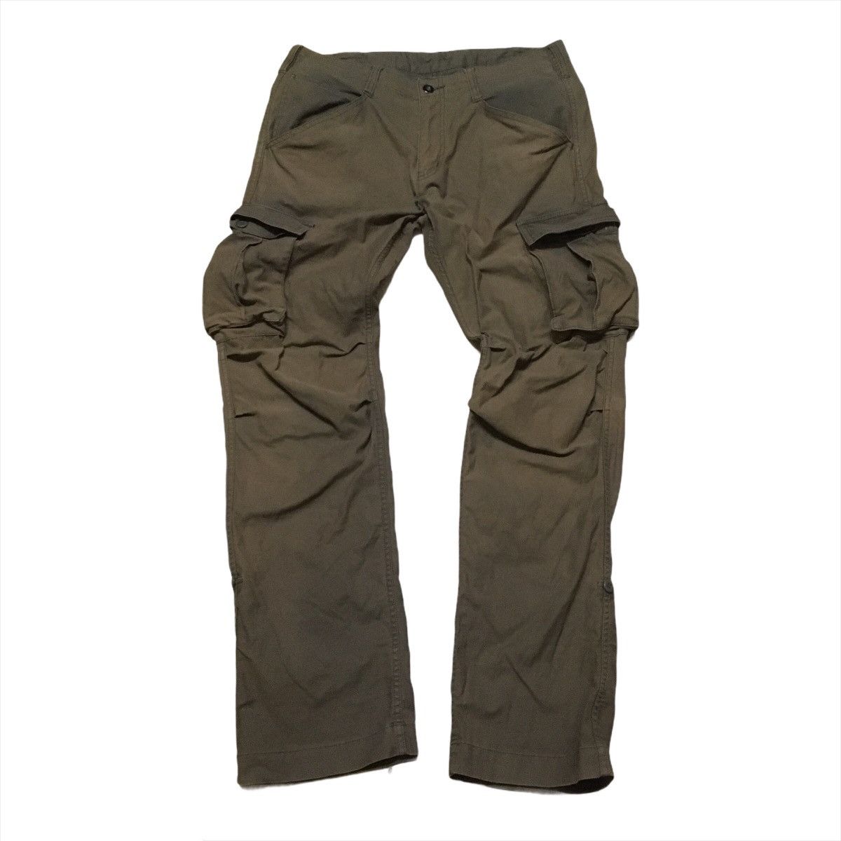 Japanese Brand Cargo Multipockets Tactical Style Sun Faded Size US 32 / EU 48 - 1 Thumbnail