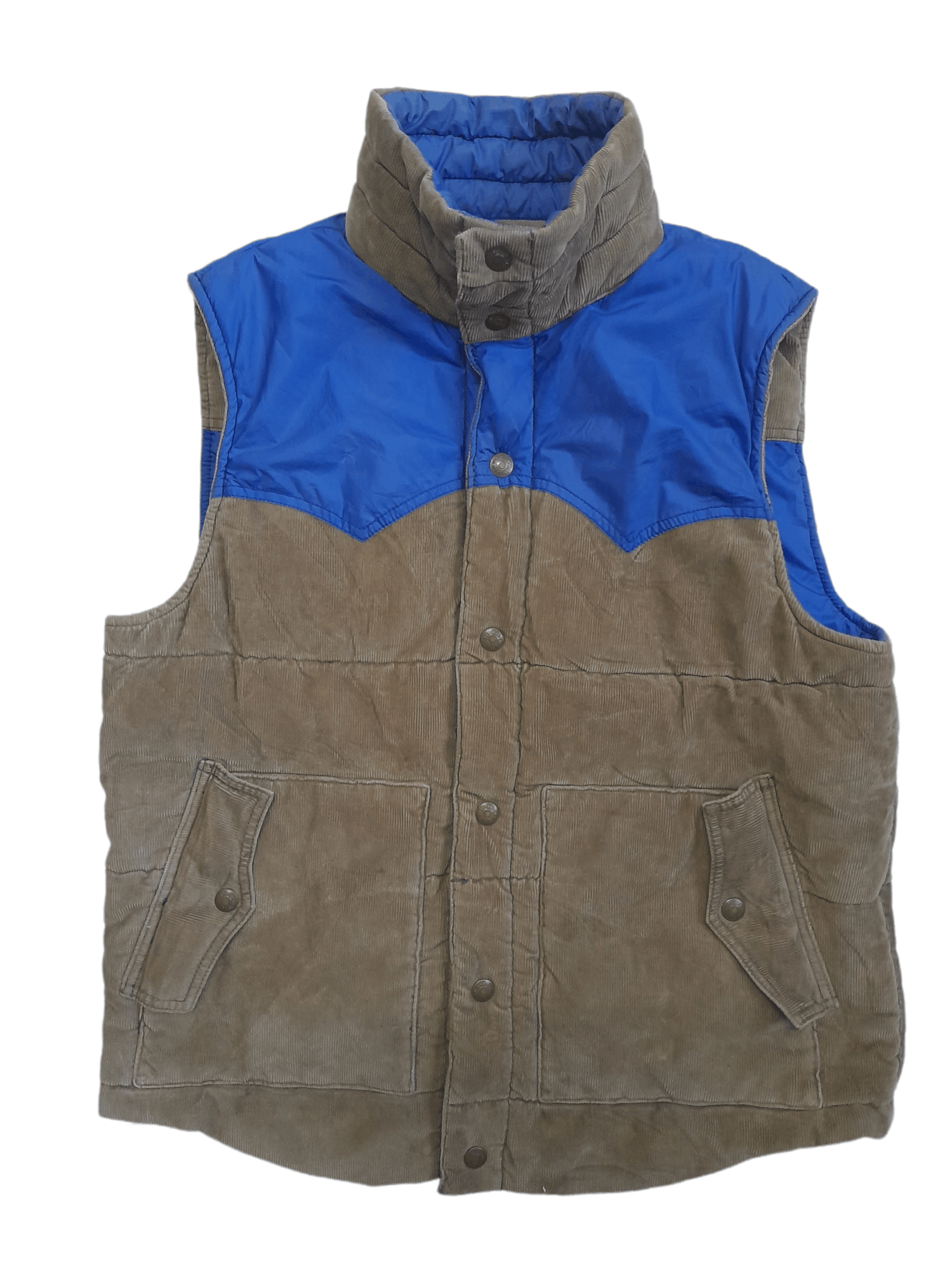 Levi's × Vintage Levis Vest Snap Button Puffler (D873) Size US M / EU 48-50 / 2 - 1 Thumbnail