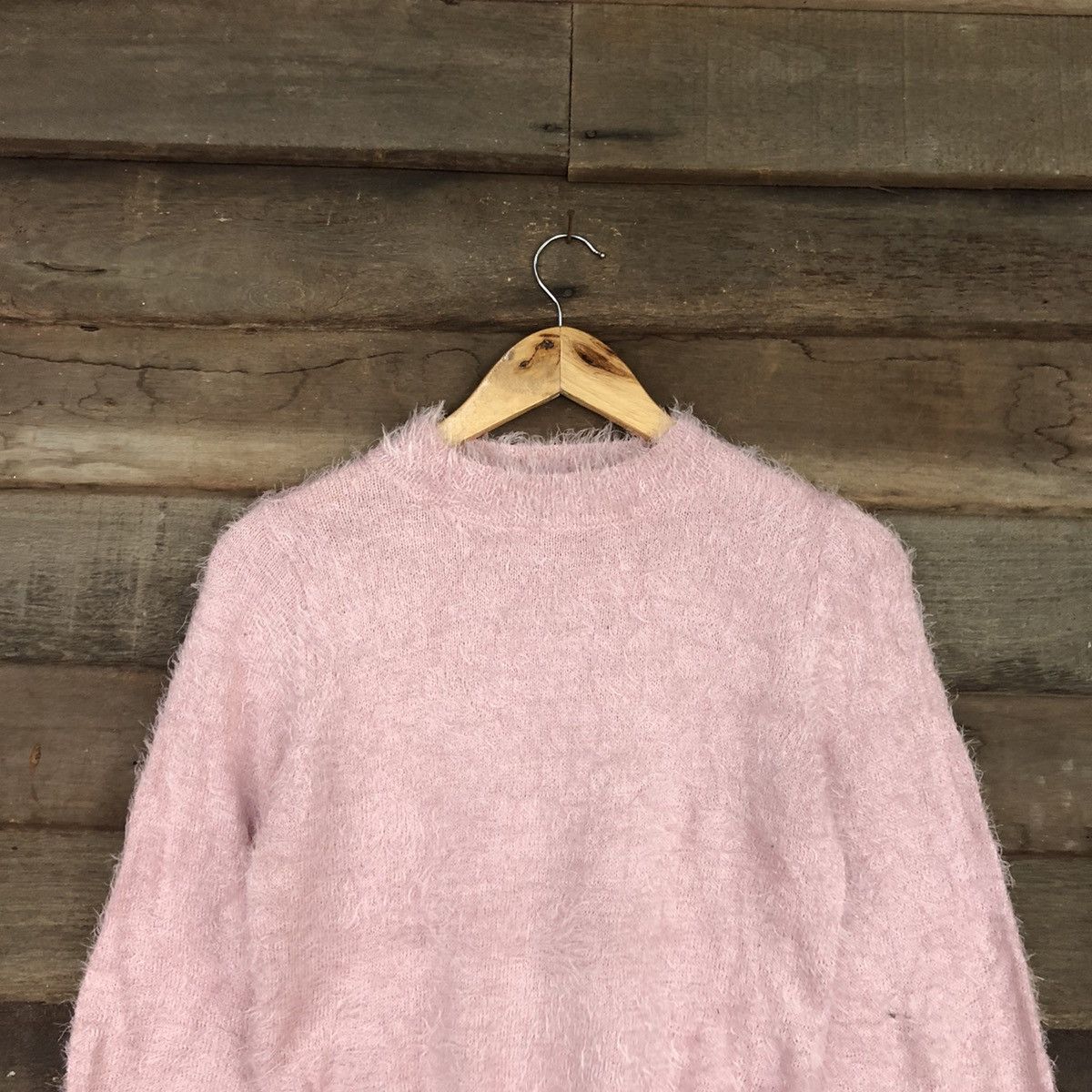 Homespun Knitwear DLL Earth Music & Ecology Mohair Knitwear #c1084 Size S / US 4 / IT 40 - 9 Thumbnail