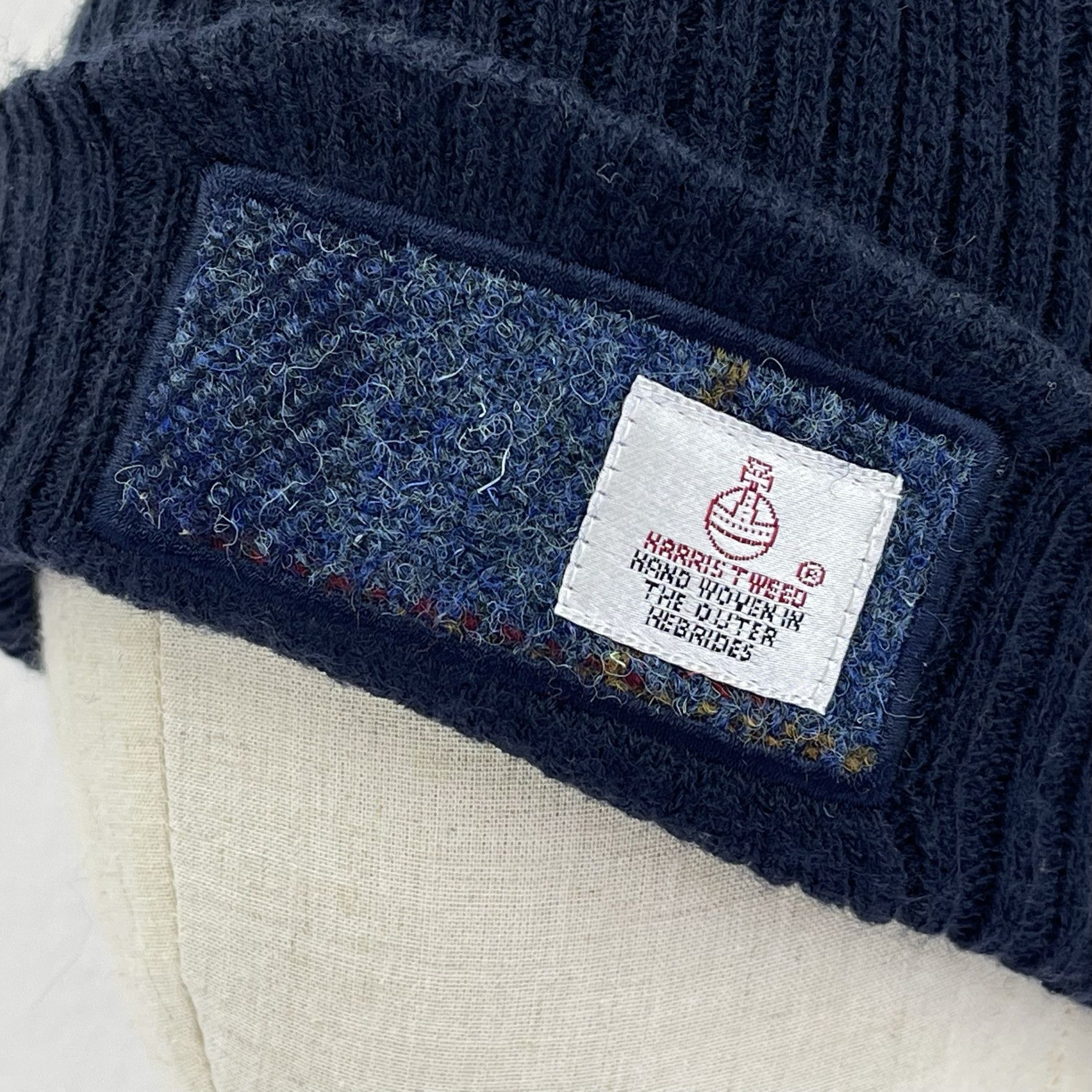 Harris Tweed Harris Tweed Beanie Hats-BH4196 Size ONE SIZE - 3 Thumbnail