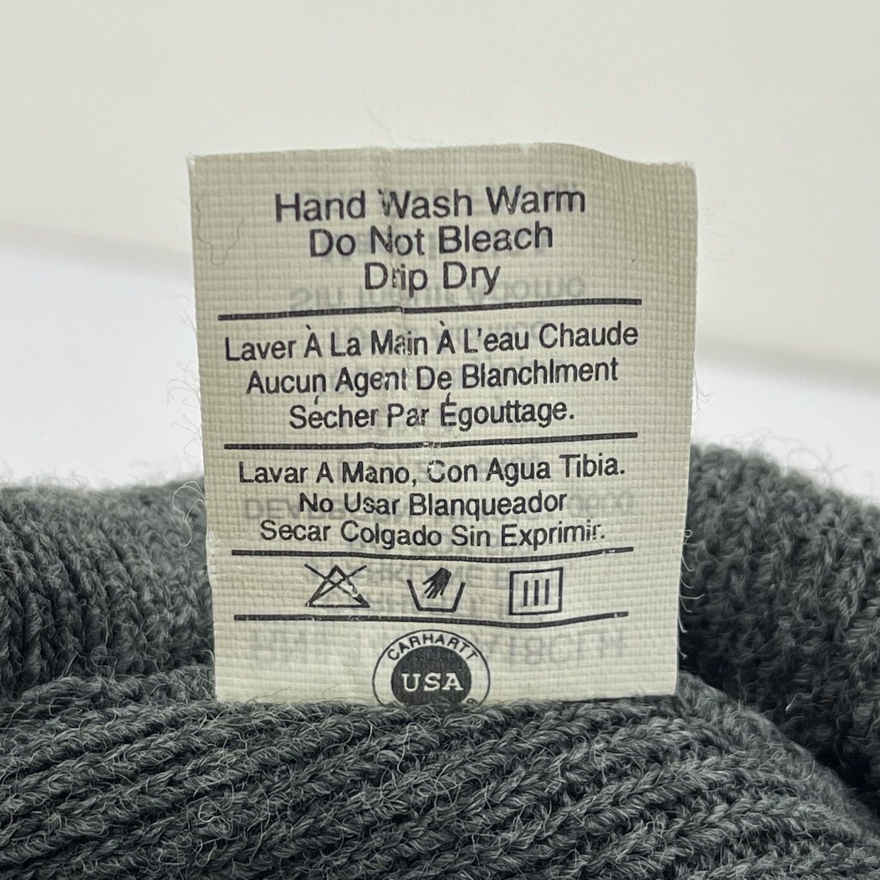Carhartt Carhartt Made In USA Beanie Hats-BH4195 Size ONE SIZE - 7 Thumbnail