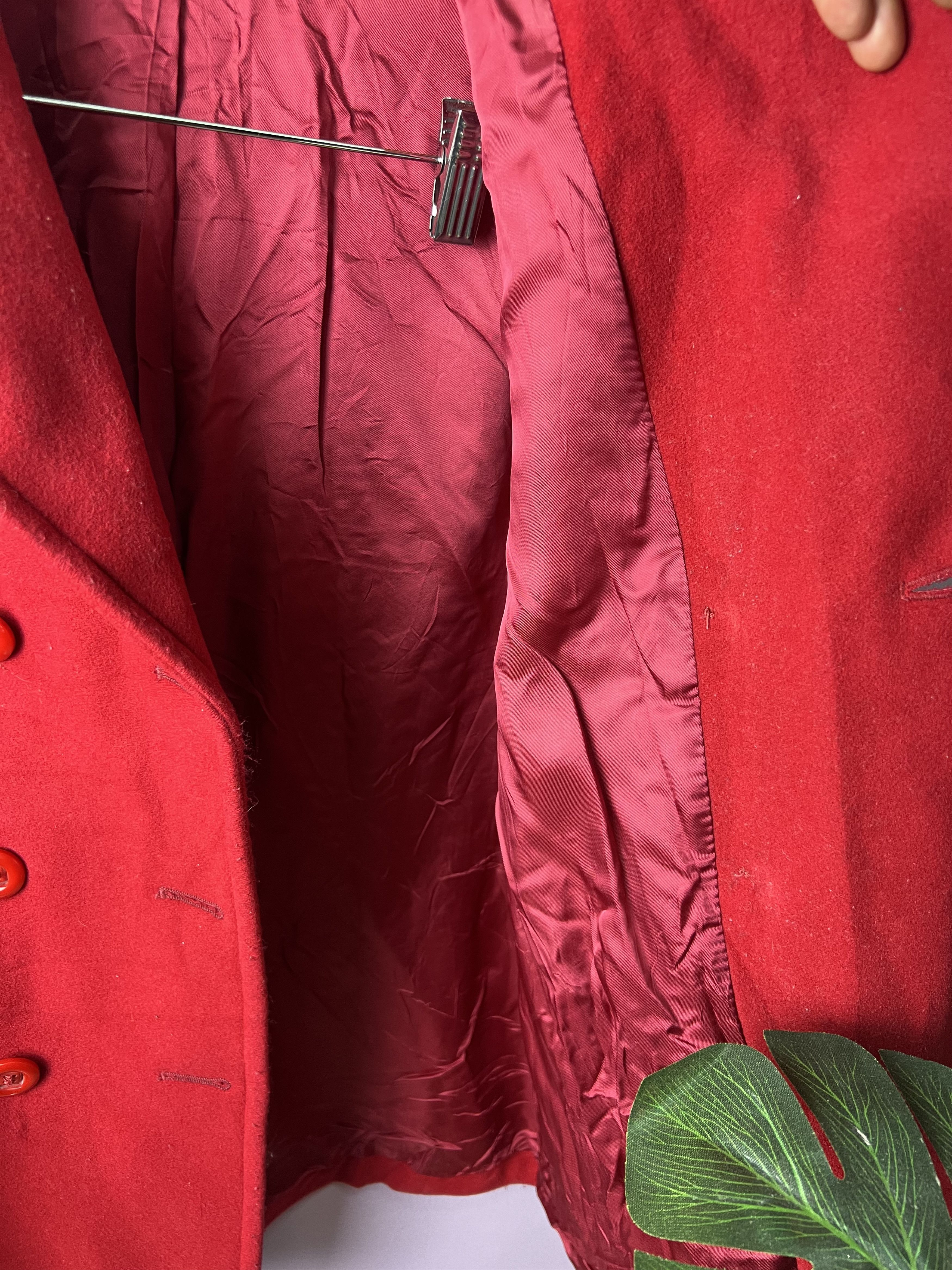 United Colors Of Benetton 🔥Red UCB Casual Blazers Size M / US 6-8 / IT 42-44 - 13 Thumbnail