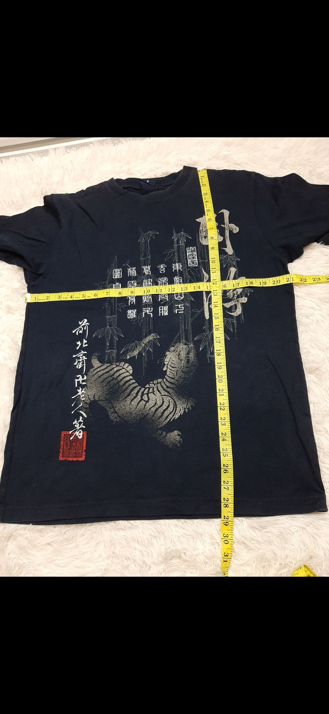 Japanese Brand JAPAN SUKAJAN TEE ART TIGER MOTIF YAKUZA GANG Size US L / EU 52-54 / 3 - 7 Thumbnail