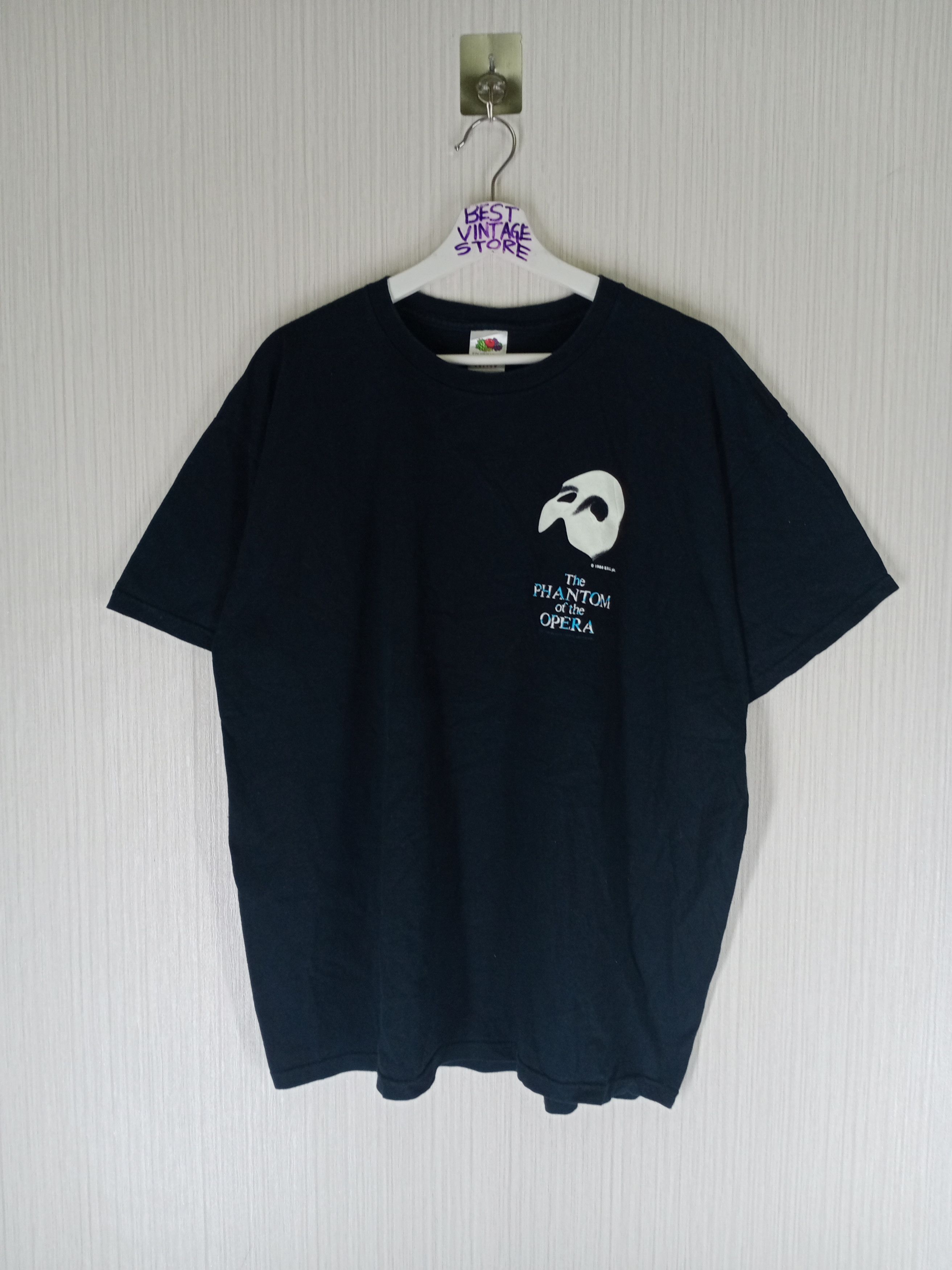 Rap Tees × Vintage Rare Vintage The Phantom of the Opera T-Shirt Crewneck Size US XL / EU 56 / 4 - 1 Thumbnail
