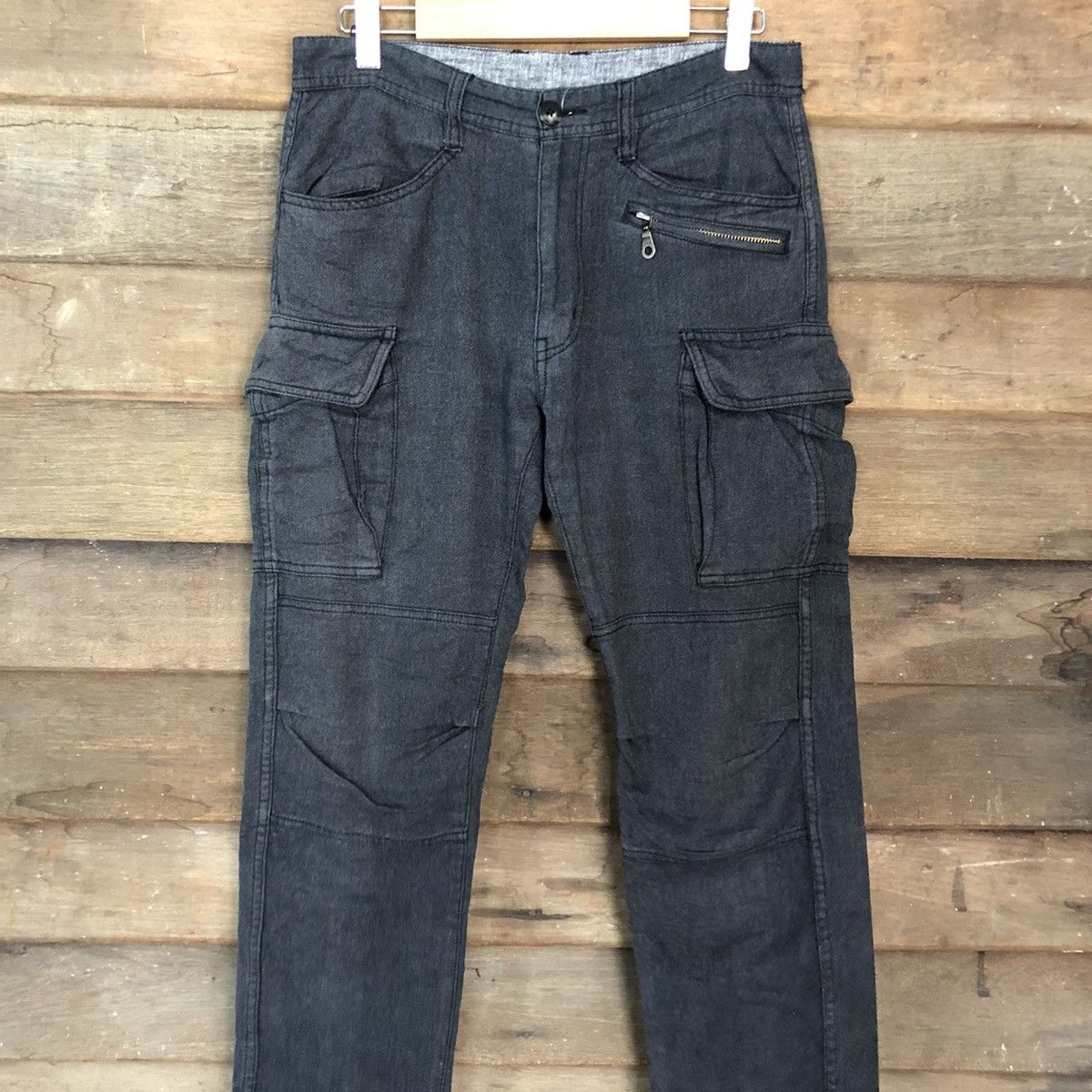 Japanese Brand × Takeo Kikuchi Takeo Kikuchi TK Multipocket Tactical Cargo Pants #4386 Size US 30 / EU 46 - 4 Thumbnail