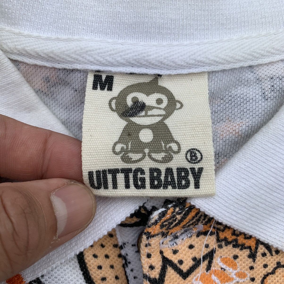 Japanese Brand Uittg polo tshirt tee full print Size US M / EU 48-50 / 2 - 12 Thumbnail