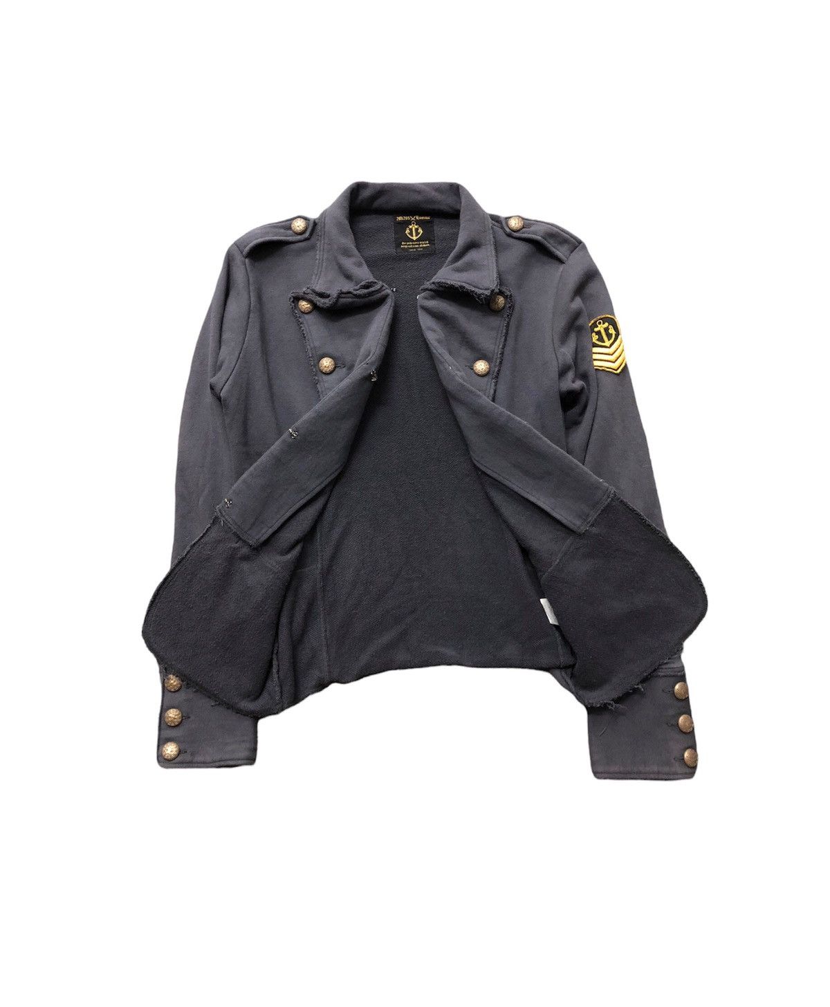 291295=Homme 00's 291295 Homme Japan Avant-garde Napoleon jacket Size US M / EU 48-50 / 2 - 5 Thumbnail