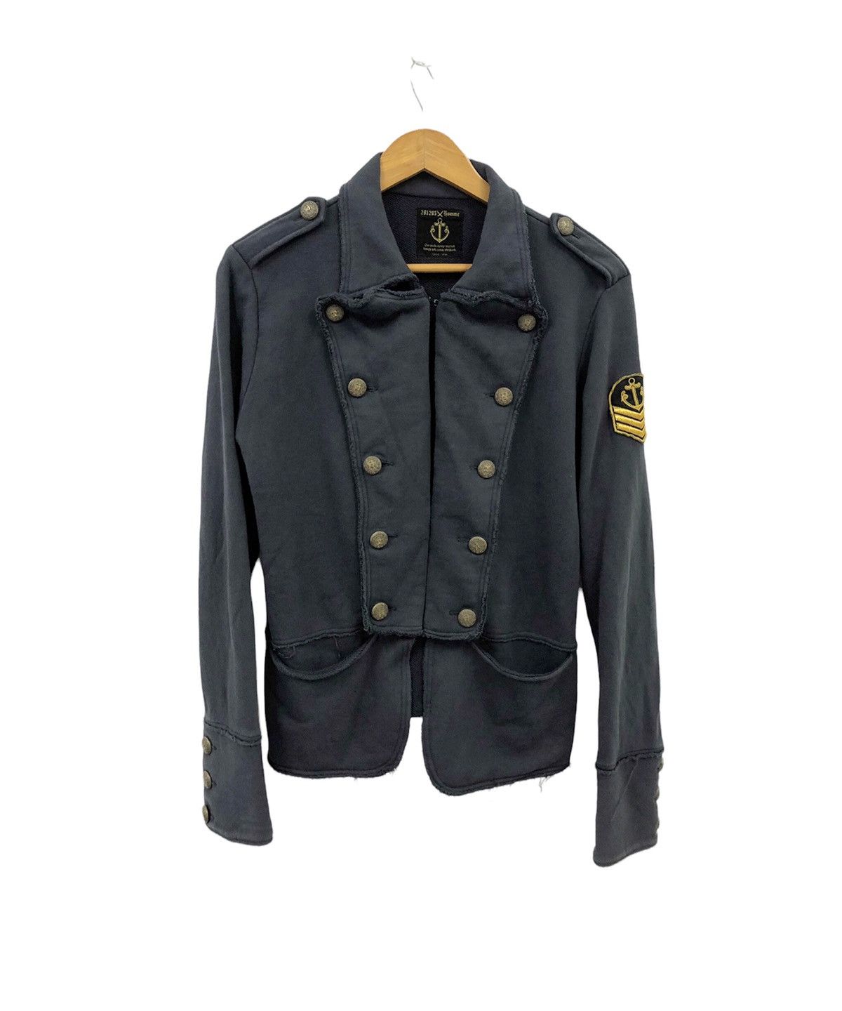 291295=Homme 00's 291295 Homme Japan Avant-garde Napoleon jacket Size US M / EU 48-50 / 2 - 9 Thumbnail
