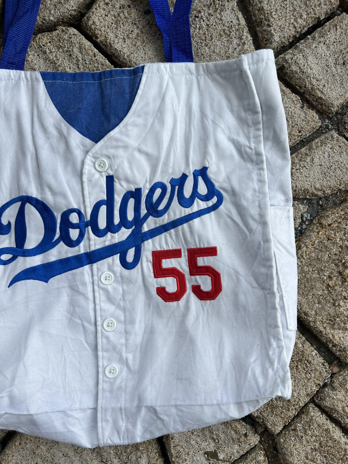 MLB 🔥Rare Dodgers Martin 55 Tote Bag Tee Design Size ONE SIZE - 6 Thumbnail