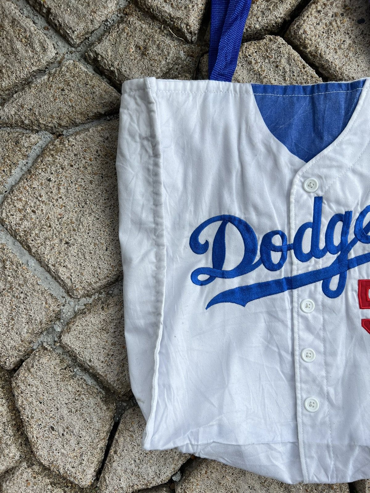 MLB 🔥Rare Dodgers Martin 55 Tote Bag Tee Design Size ONE SIZE - 5 Thumbnail