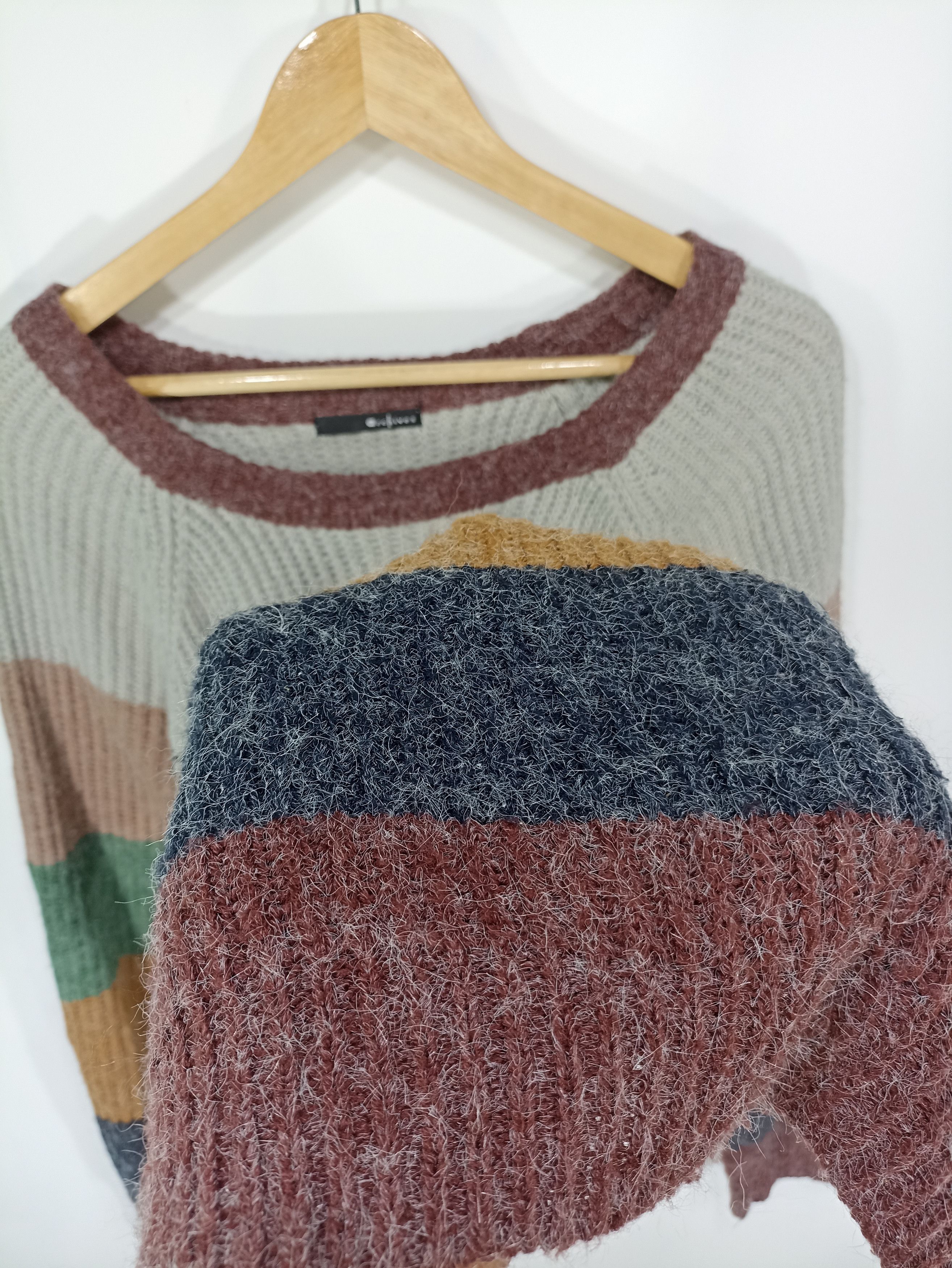 Japanese Brand 🔥Rare Archives Mohair Baggy Knit Sweater Size US M / EU 48-50 / 2 - 4 Thumbnail