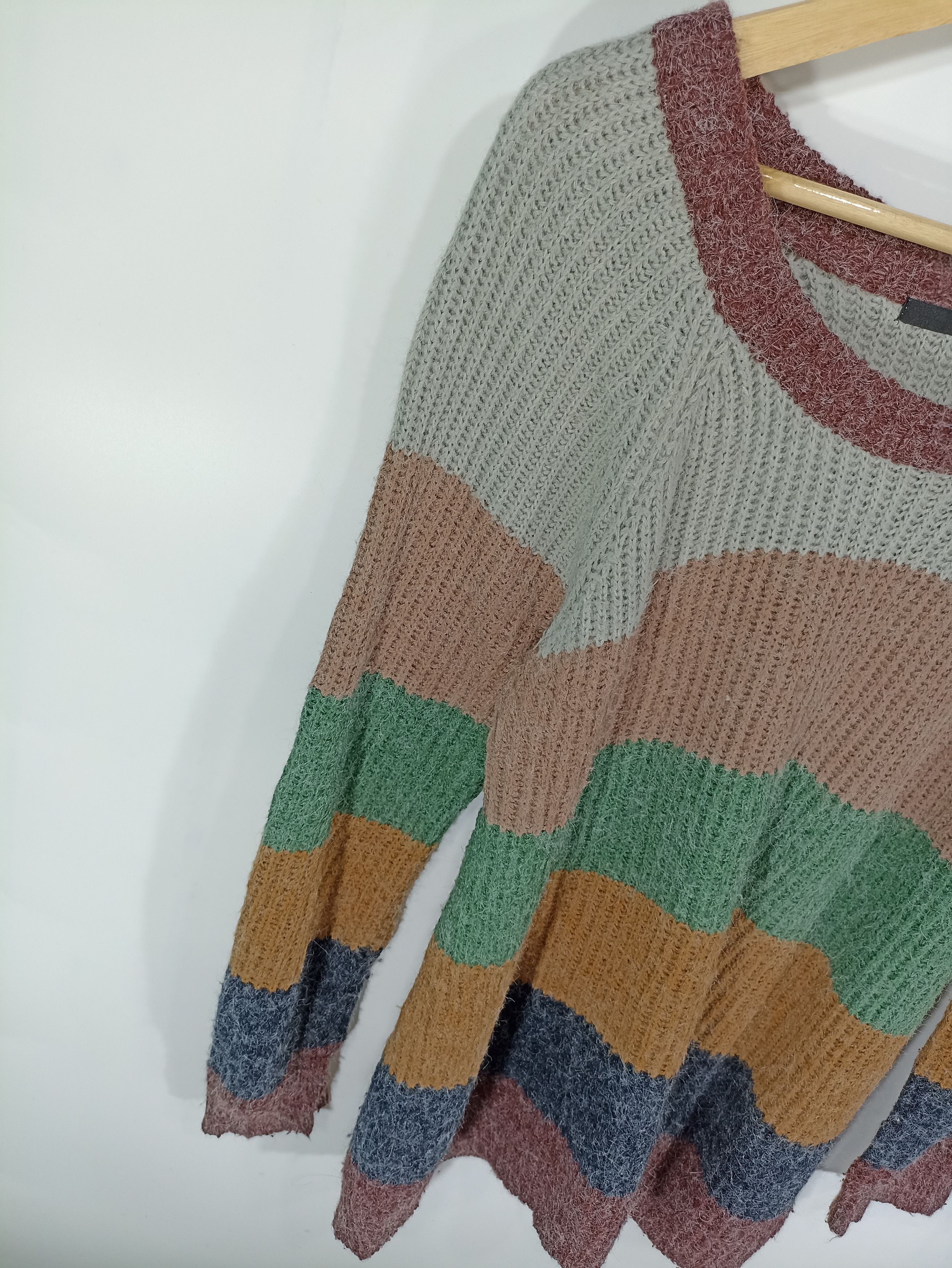 Japanese Brand 🔥Rare Archives Mohair Baggy Knit Sweater Size US M / EU 48-50 / 2 - 3 Thumbnail