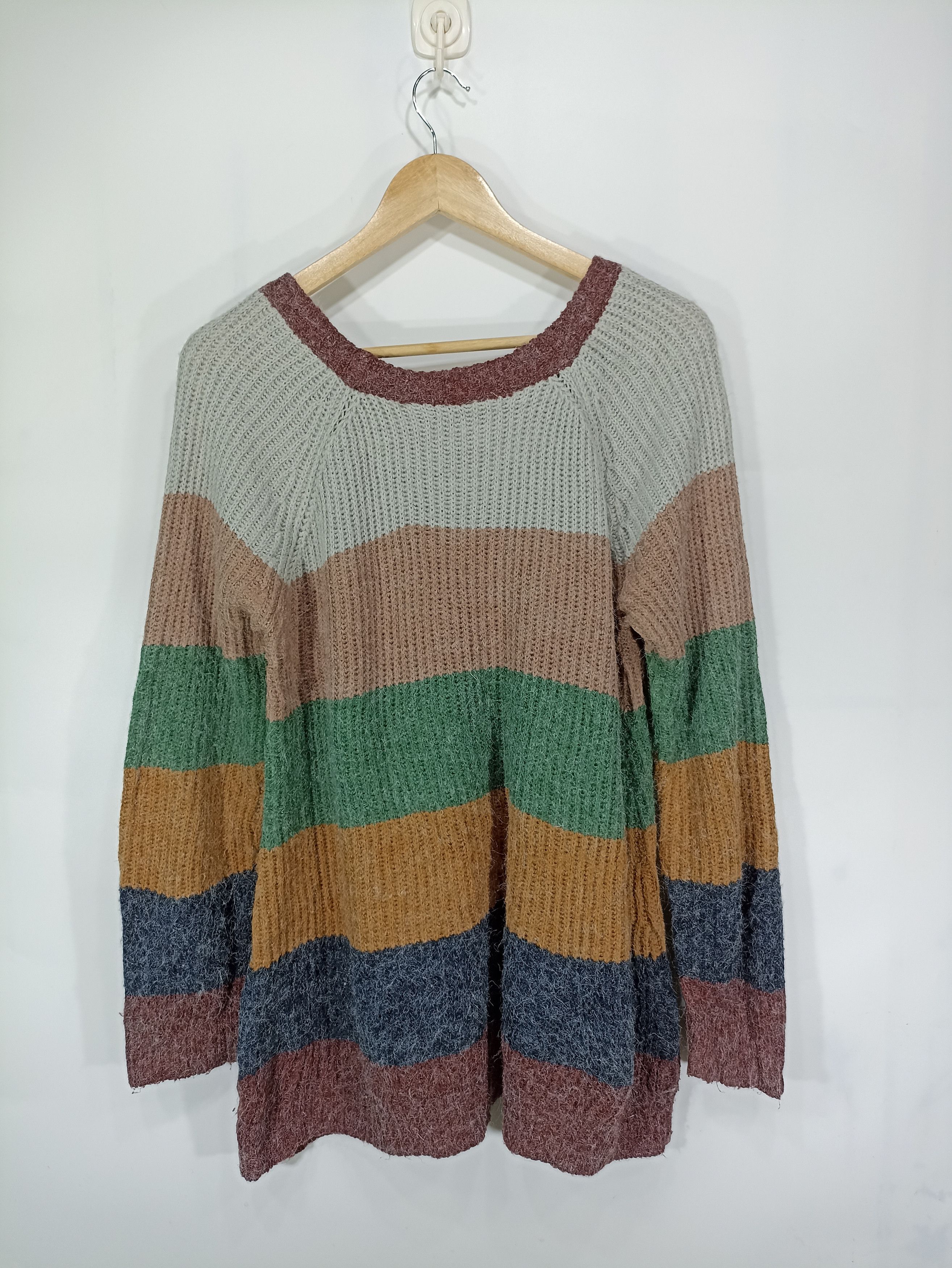 Japanese Brand 🔥Rare Archives Mohair Baggy Knit Sweater Size US M / EU 48-50 / 2 - 5 Thumbnail